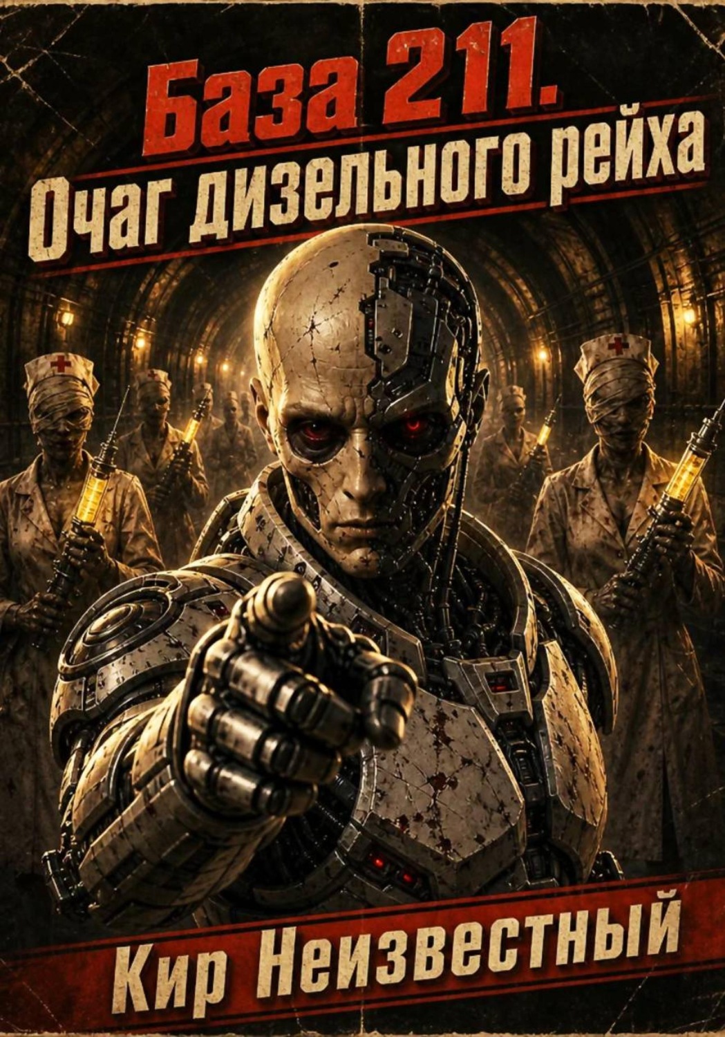 Обложка книги «База 211. Очаг дизельного рейха»
