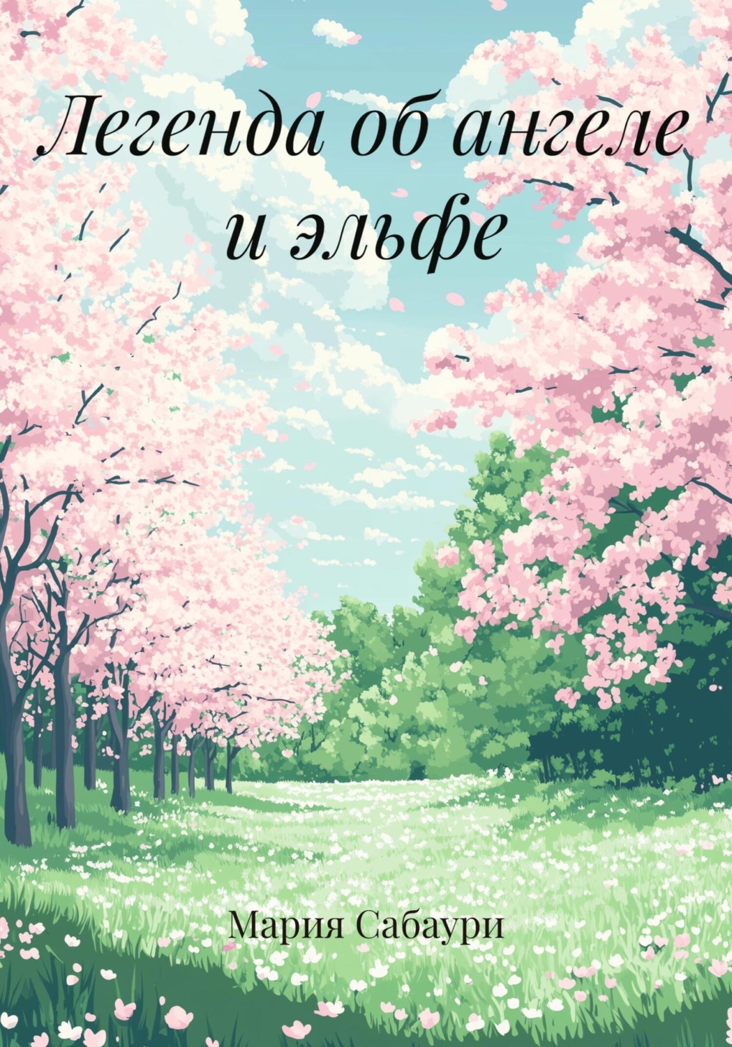 Обложка книги «Легенда об ангеле и эльфе»