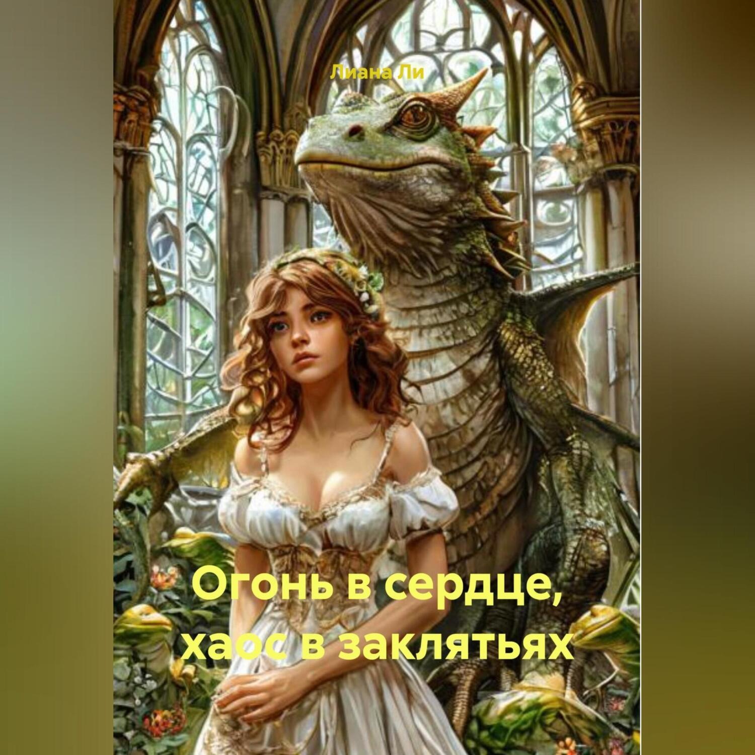Обложка книги «Огонь в сердце, хаос в заклятьях»
