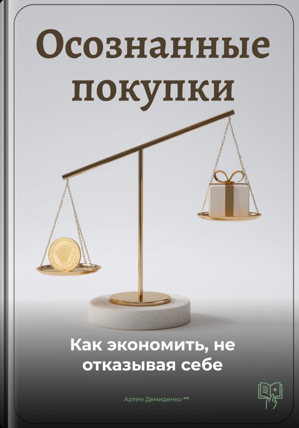 Обложка книги «Осознанные покупки: Как экономить, не отказывая себе»
