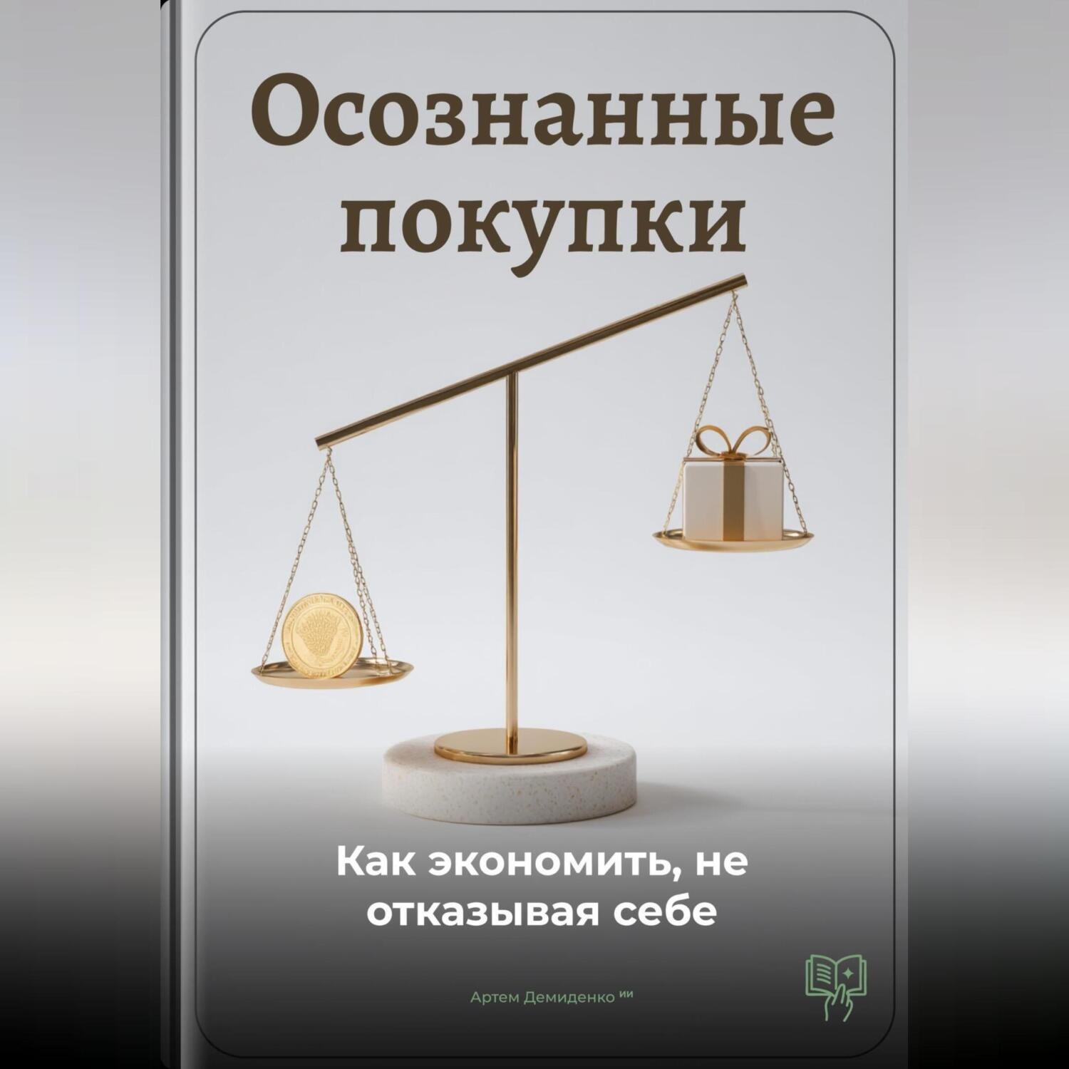 Обложка книги «Осознанные покупки: Как экономить, не отказывая себе»