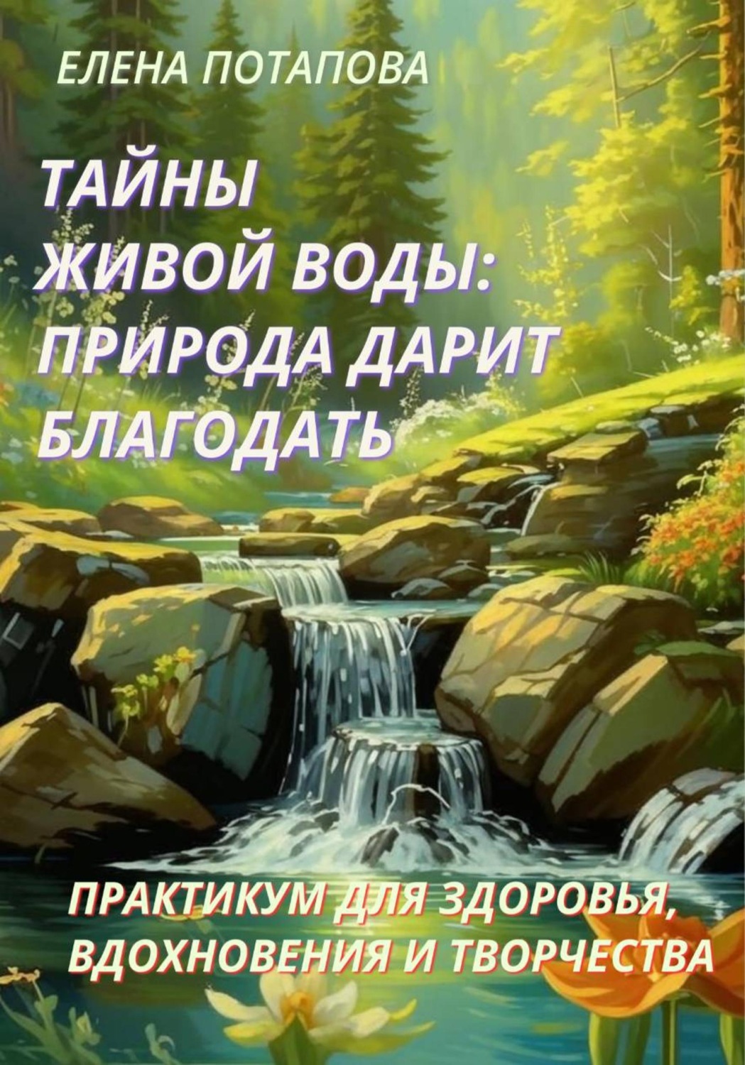 Обложка книги «Практикум-книга "Тайны Живой воды: природа дарит благодать"»