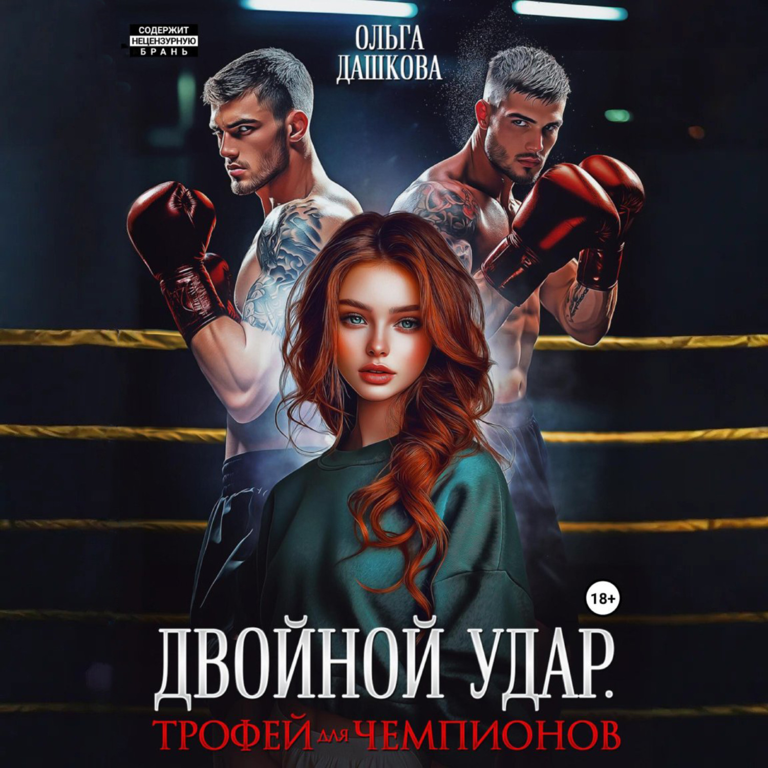 Обложка книги «Двойной удар. Трофей для чемпионов»