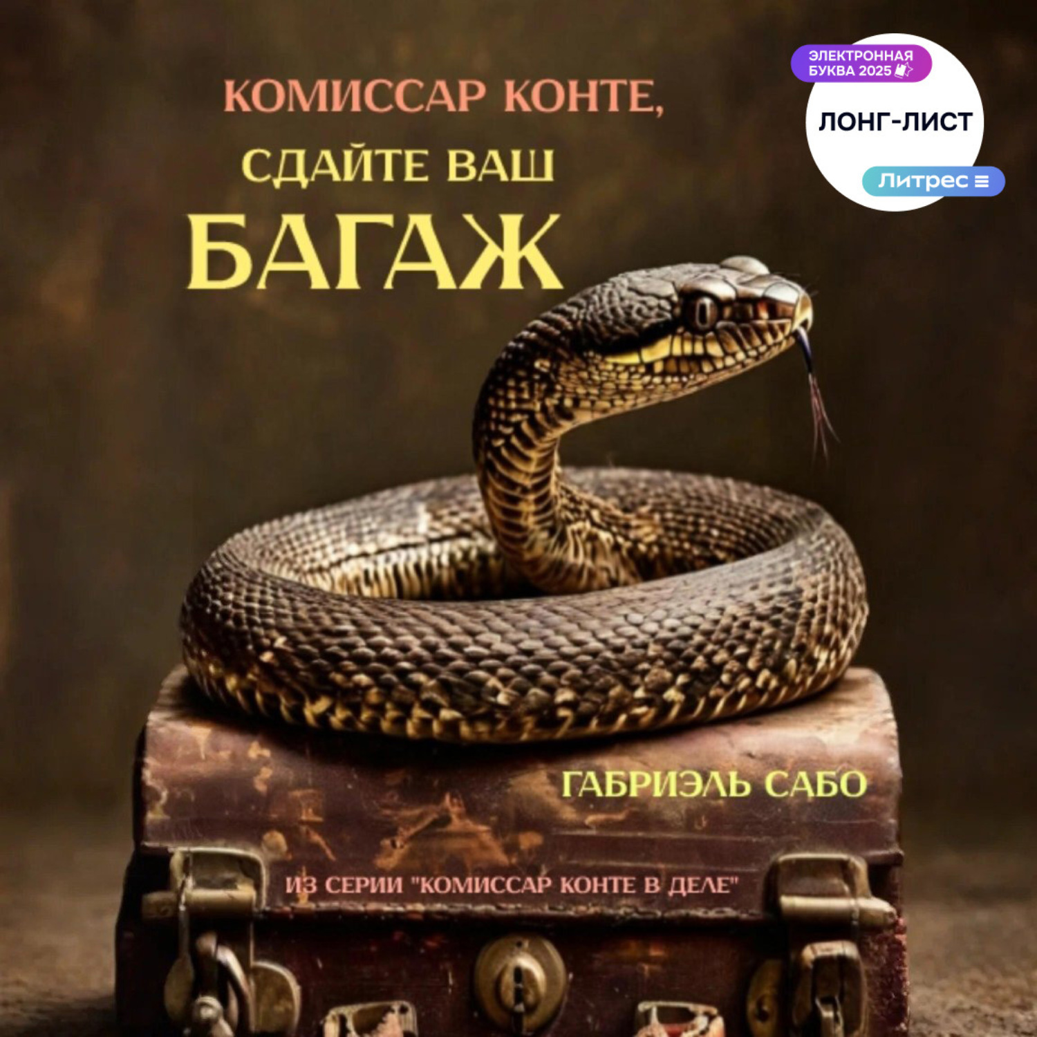 Обложка книги «Комиссар Конте, сдайте ваш багаж!»