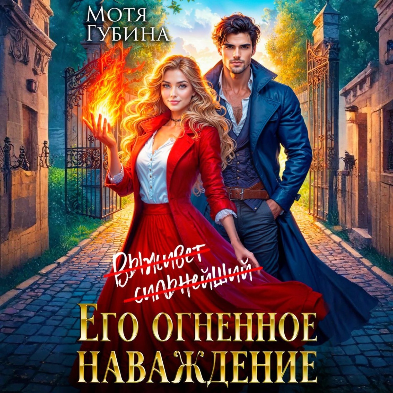 Обложка книги «Его огненное Наваждение»
