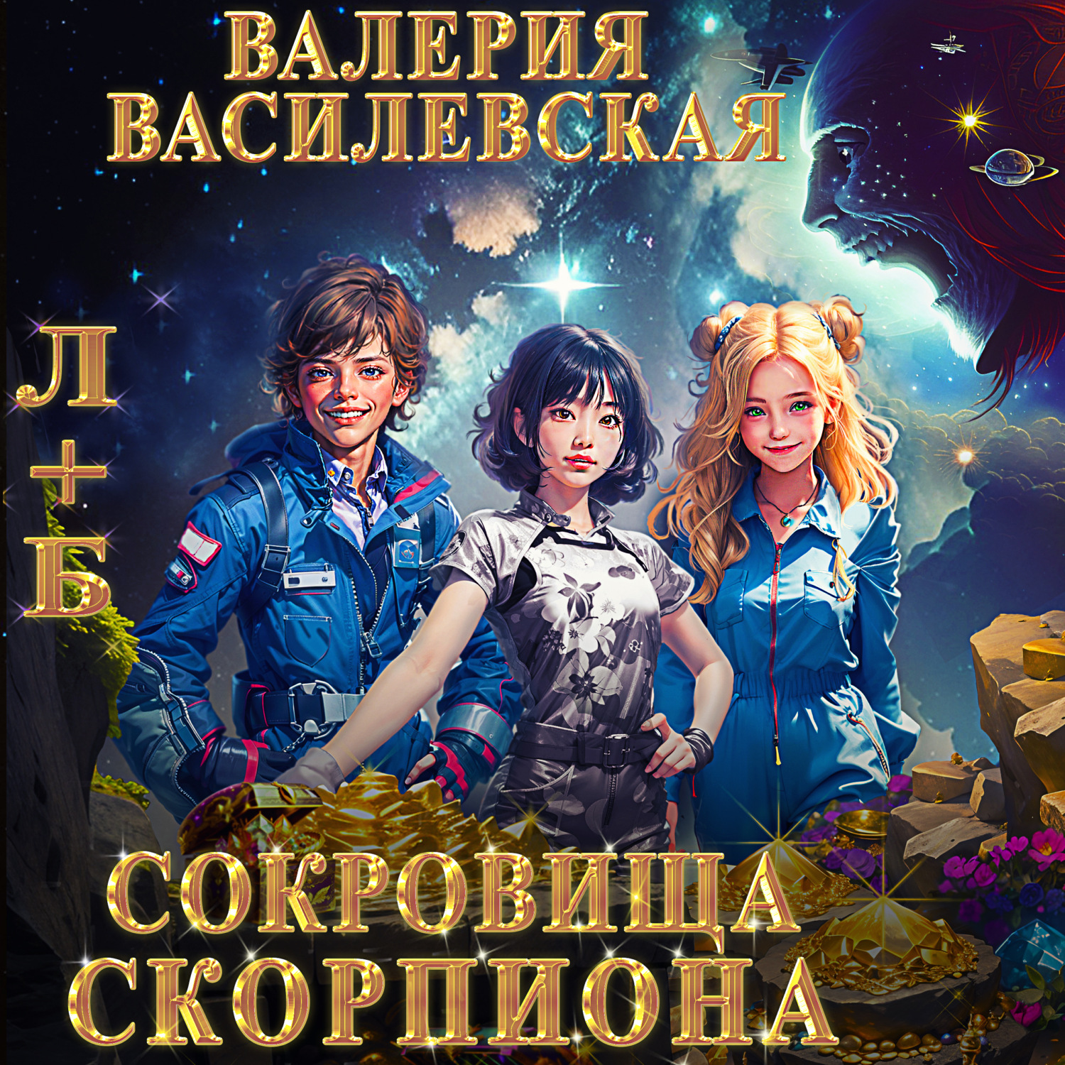 Обложка книги «Л+Б. Сокровища Скорпиона»