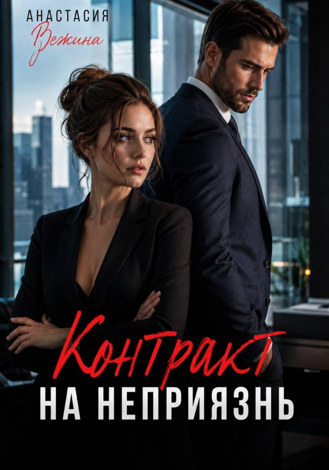 Обложка книги «Контракт на неприязнь»