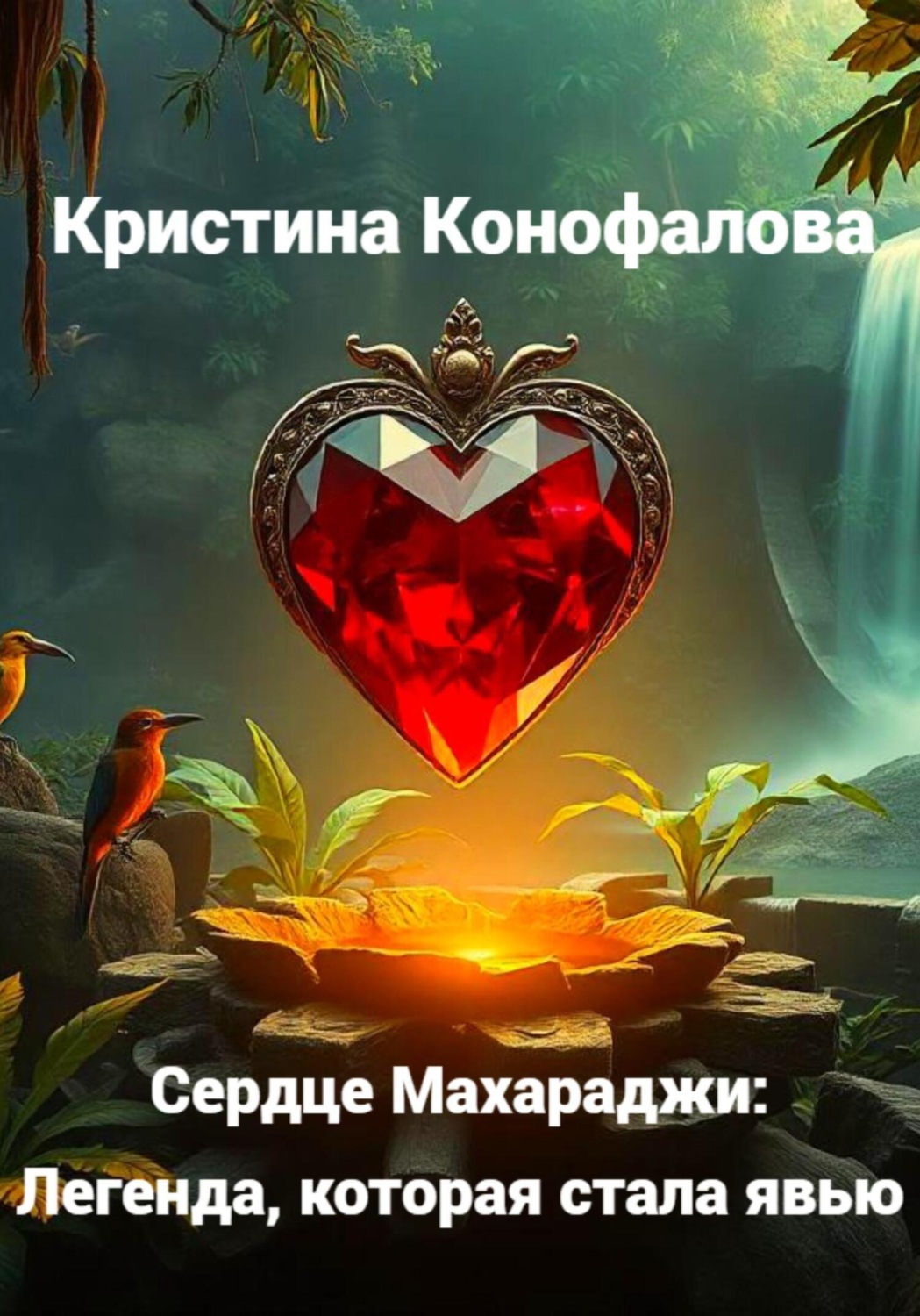 Обложка книги «Сердце Махараджи: Легенда, которая стала явью»
