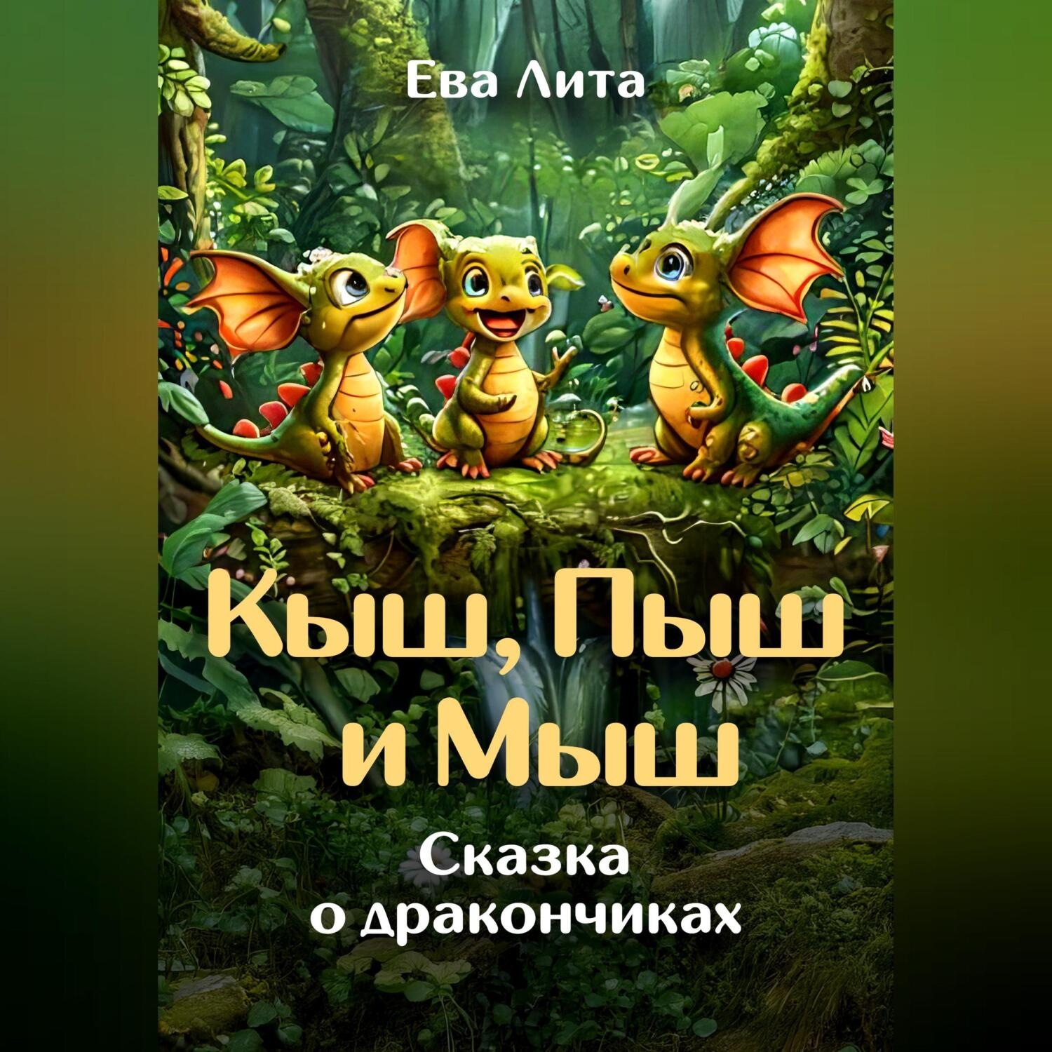Обложка книги «Кыш, Пыш и Мыш. Сказка о дракончиках»