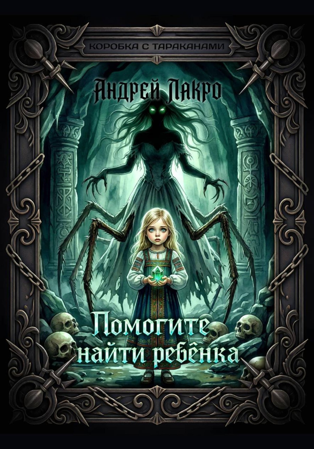 Обложка книги «Помогите найти ребёнка»