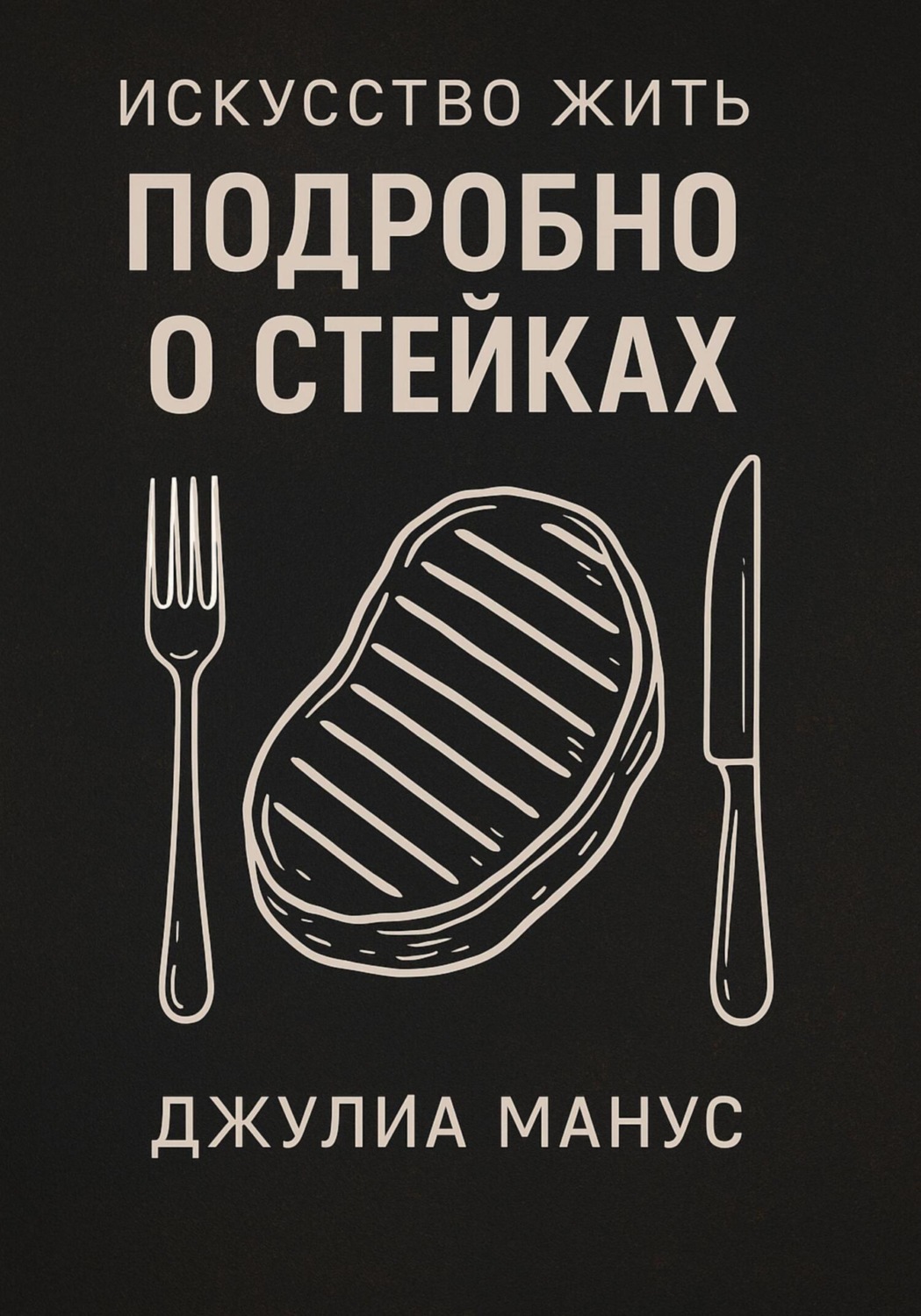 Обложка книги «Искусство жить. Подробно о стейках»