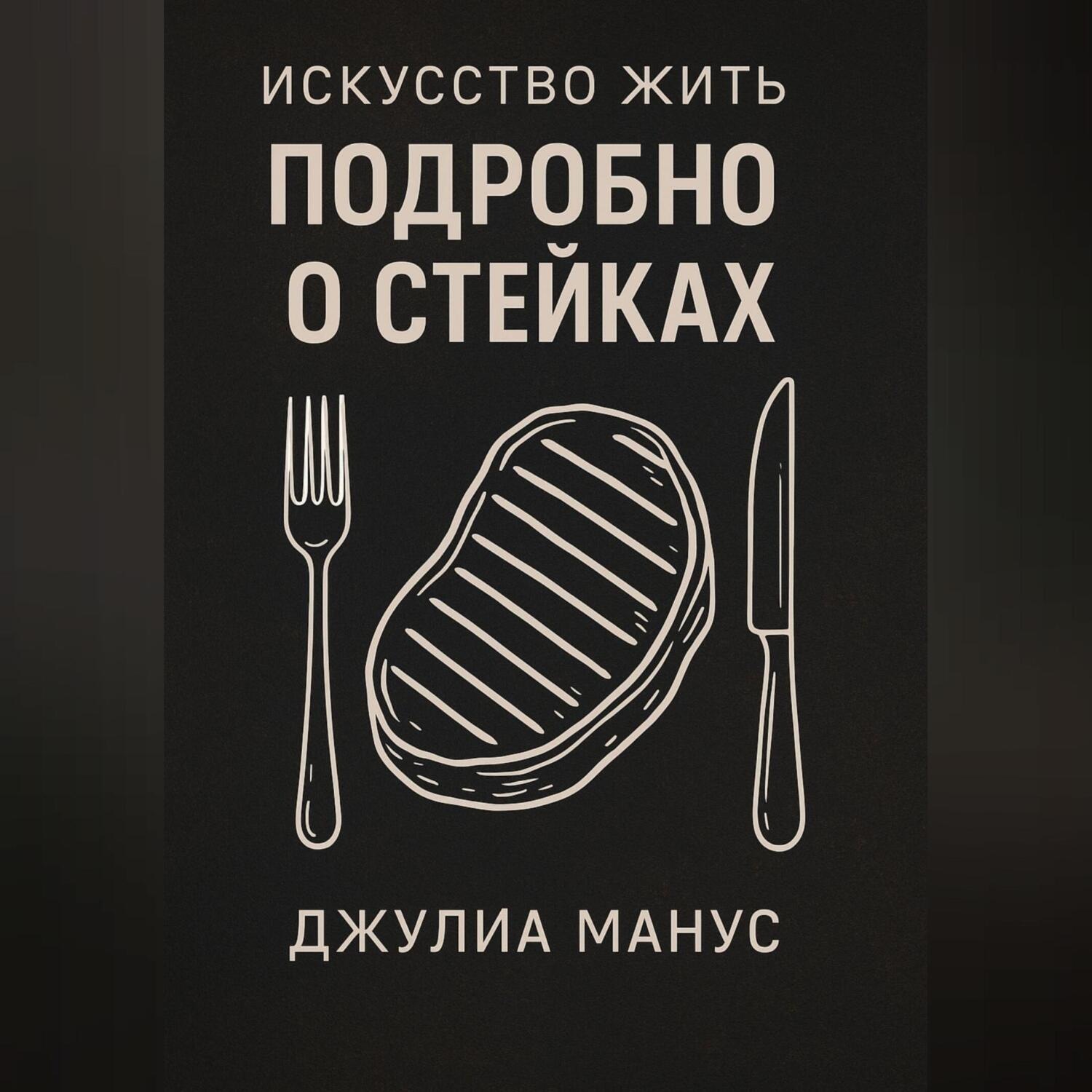 Обложка книги «Искусство жить. Подробно о стейках»