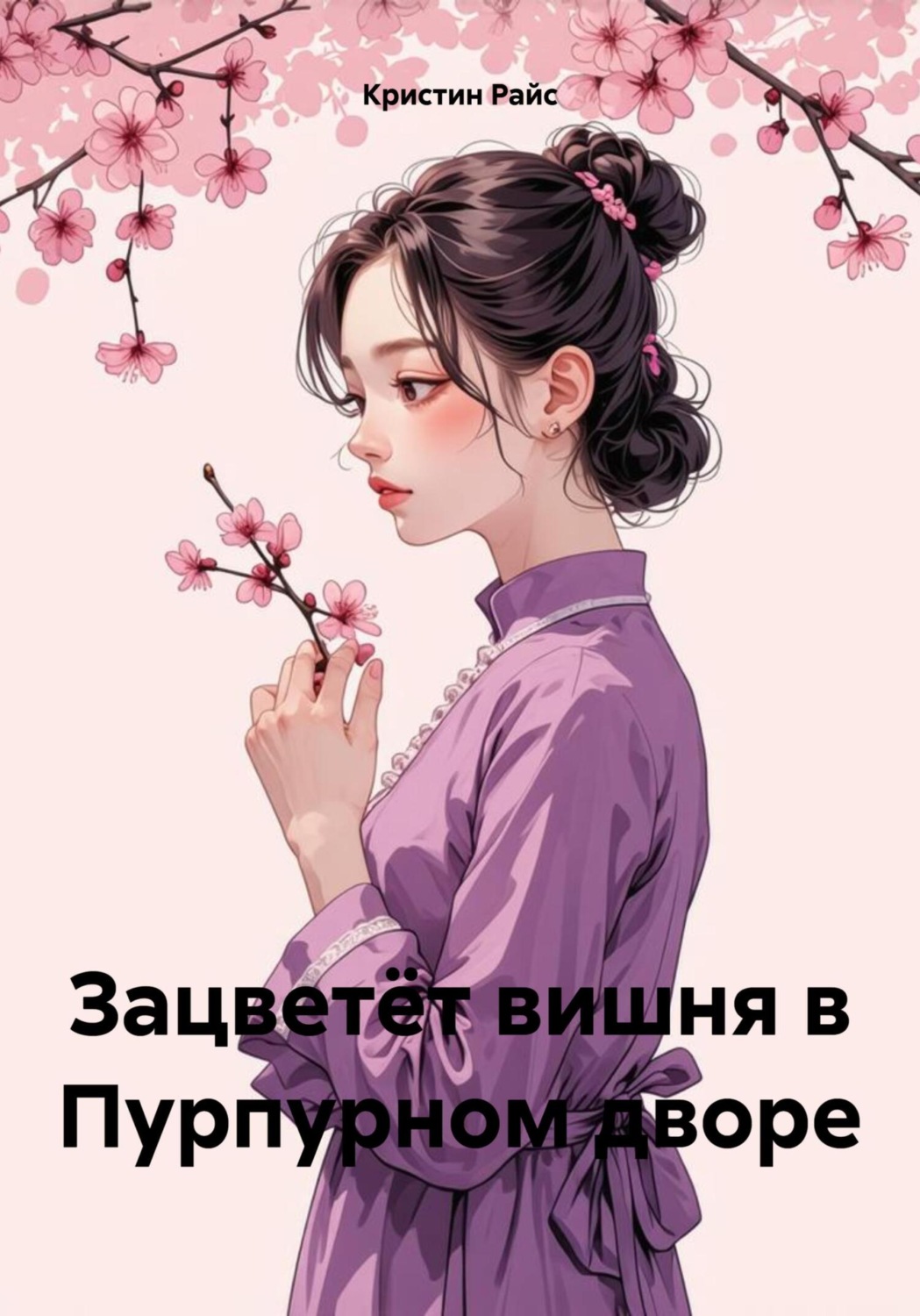 Обложка книги «Зацветёт вишня в Пурпурном дворе»