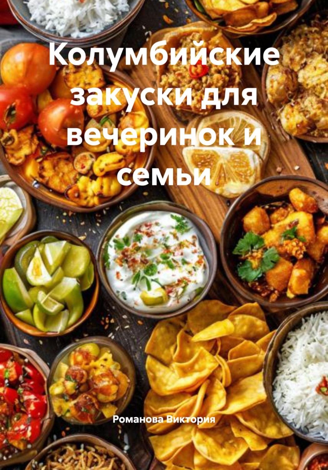 Обложка книги «Колумбийские закуски для вечеринок и семьи»