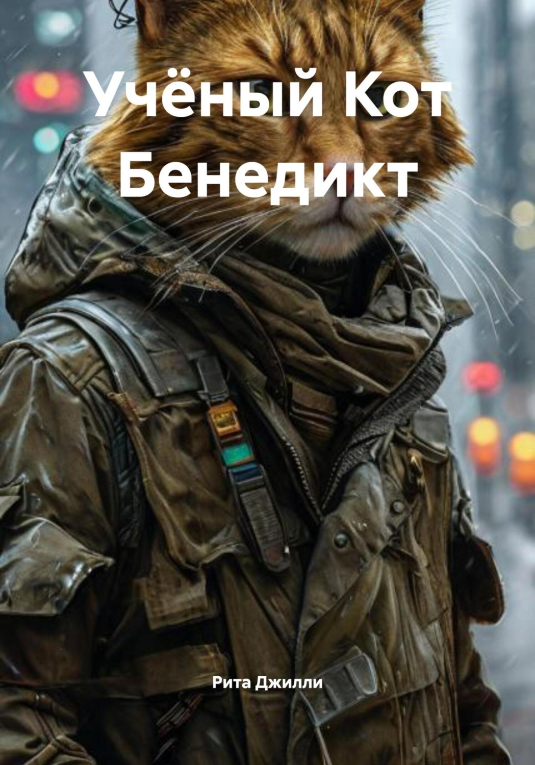 Обложка книги «Учёный Кот Бенедикт»