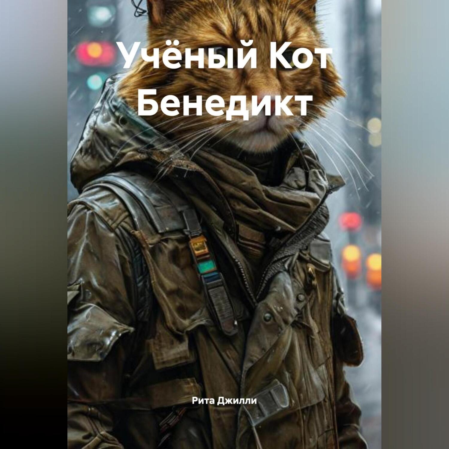 Обложка книги «Учёный Кот Бенедикт»