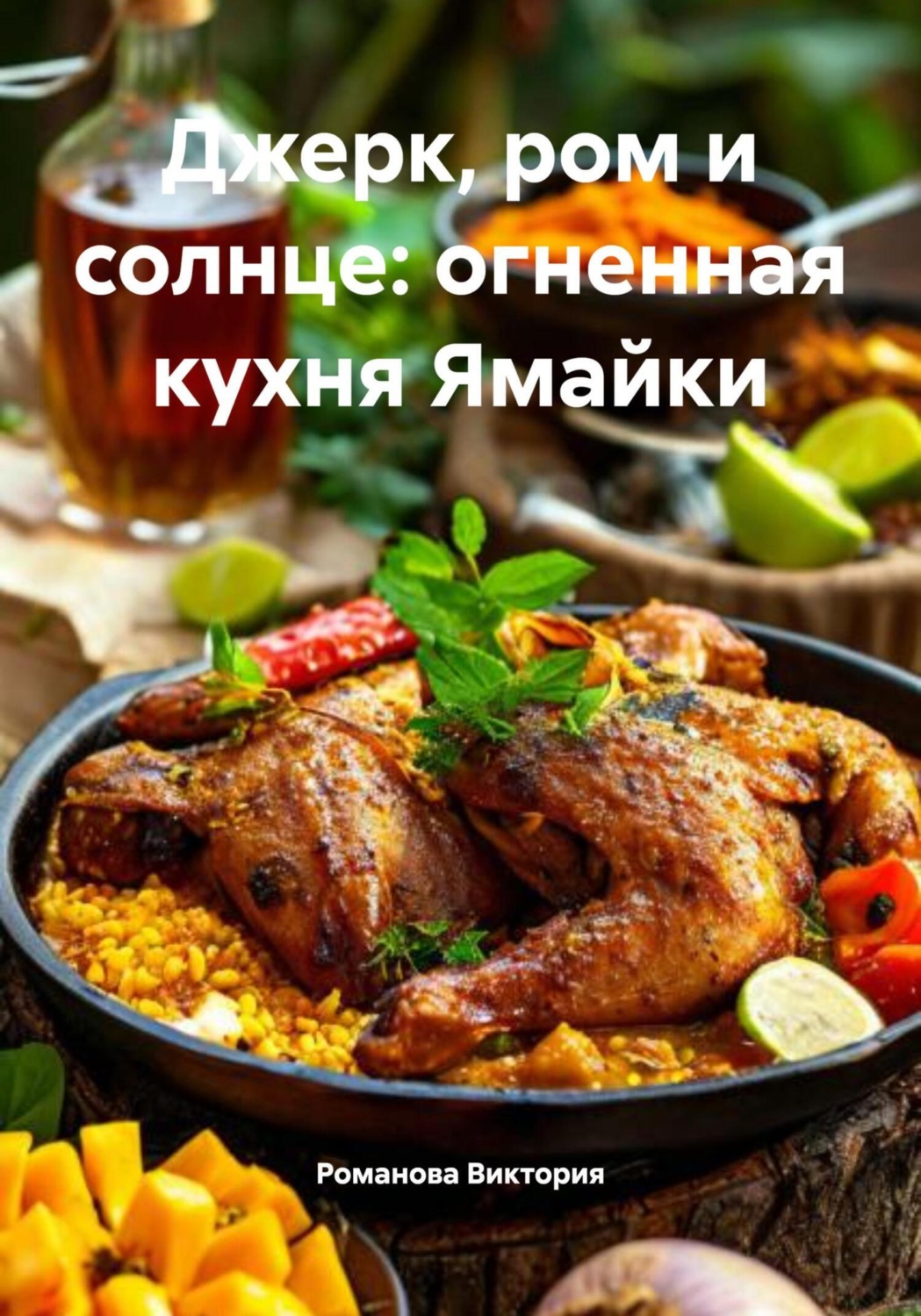 Обложка книги «Джерк, ром и солнце: огненная кухня Ямайки»