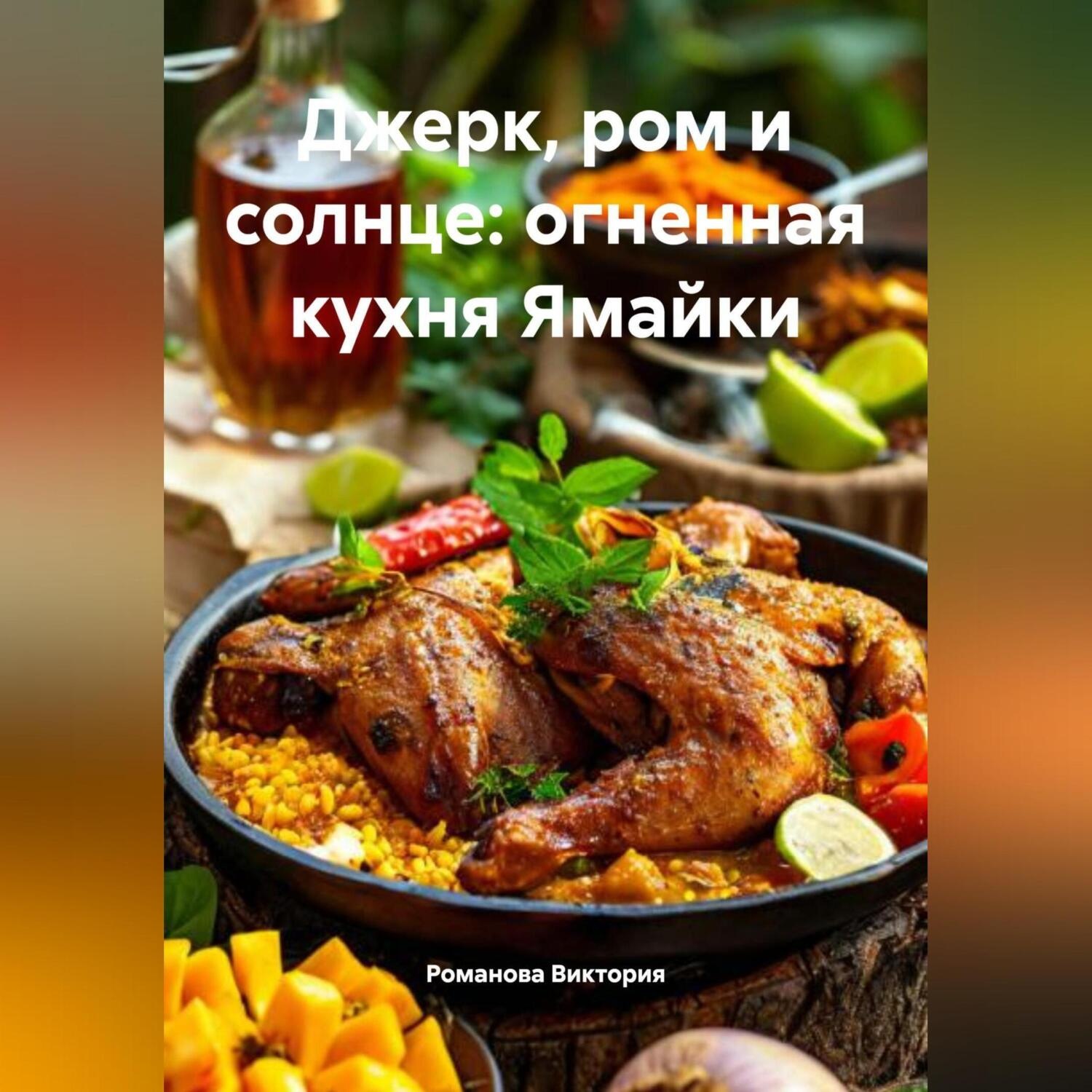 Обложка книги «Джерк, ром и солнце: огненная кухня Ямайки»
