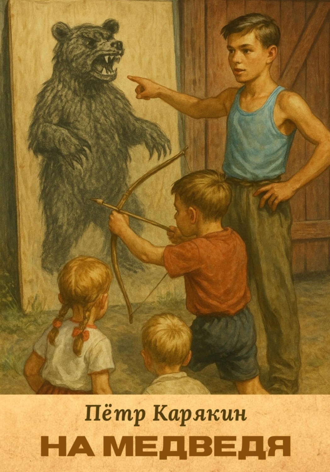 Обложка книги «На медведя»