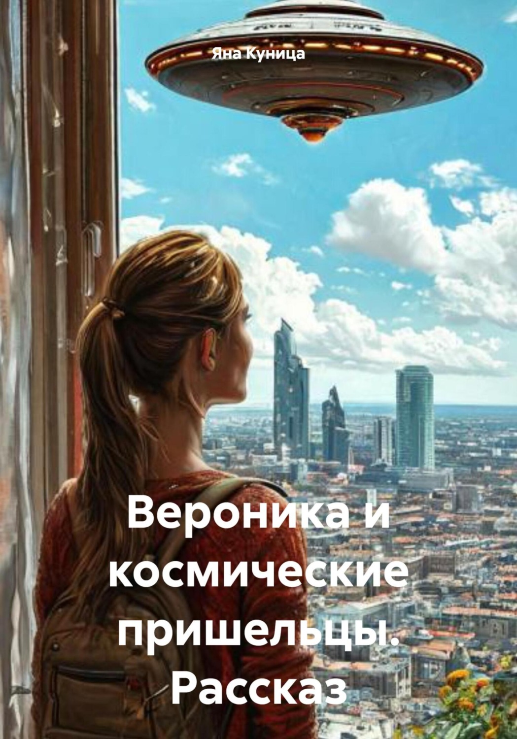 Обложка книги «Вероника и космические пришельцы. Рассказ»