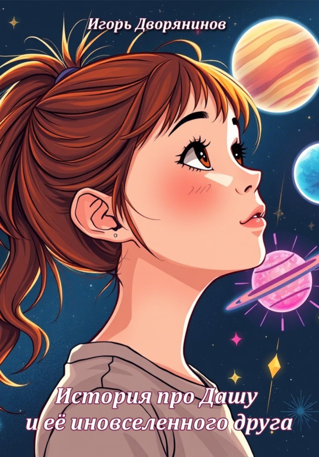 Обложка книги «История про Дашу и её иновселенного друга»