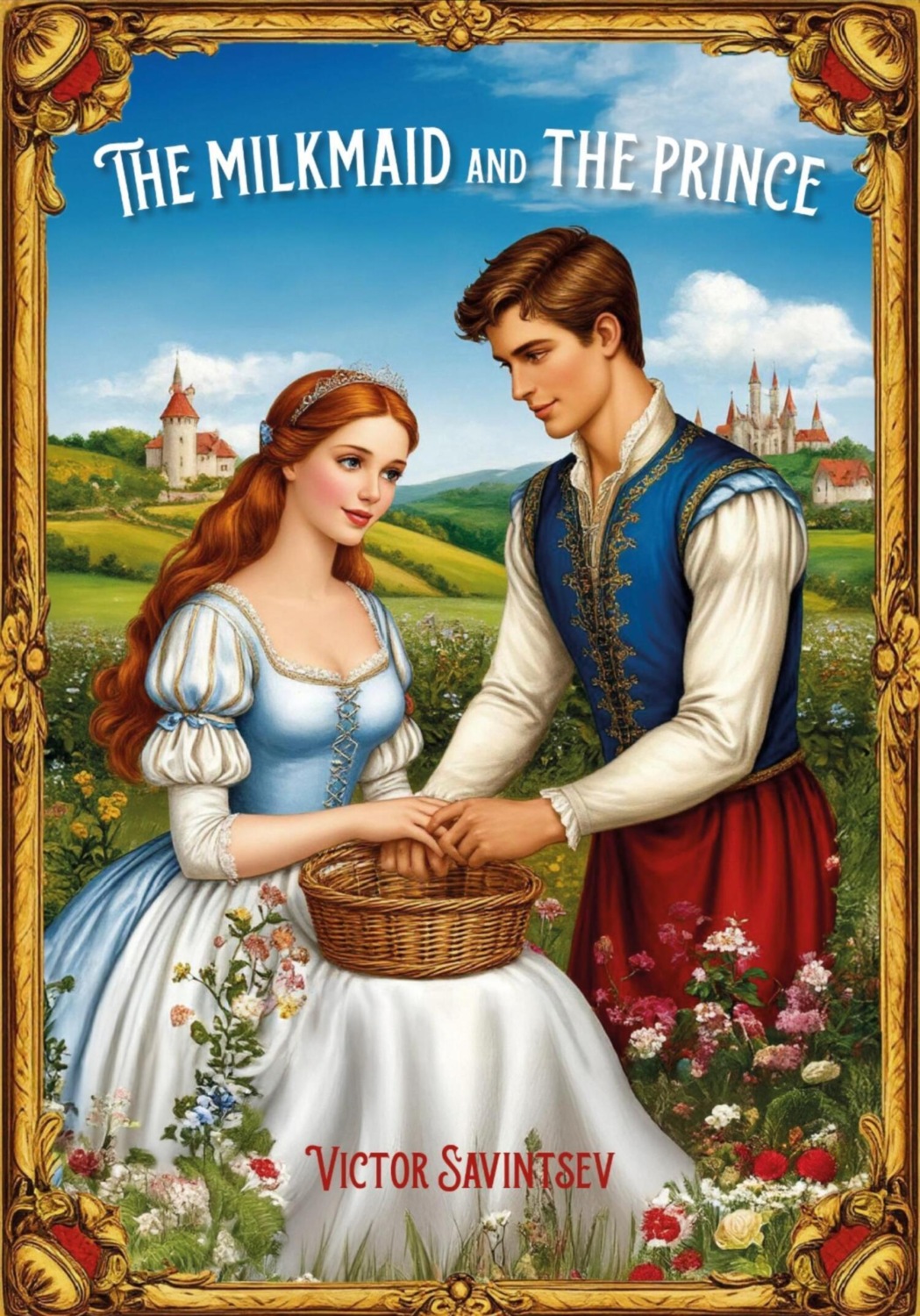 Обложка книги «The milkmaid and the prince»