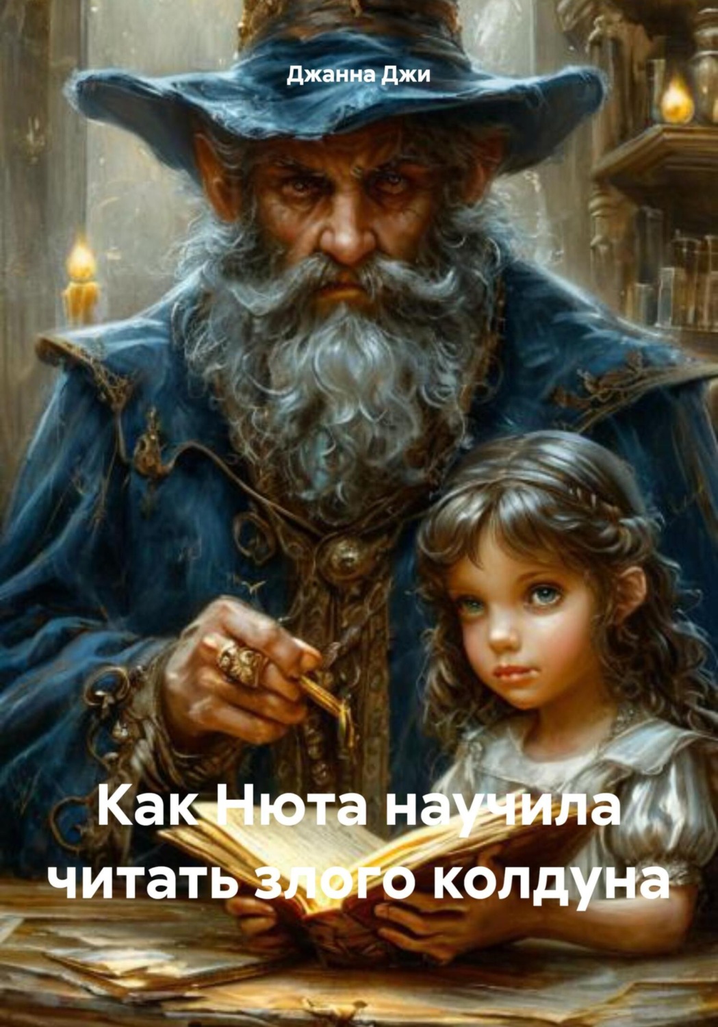 Обложка книги «Как Нюта научила читать злого колдуна»