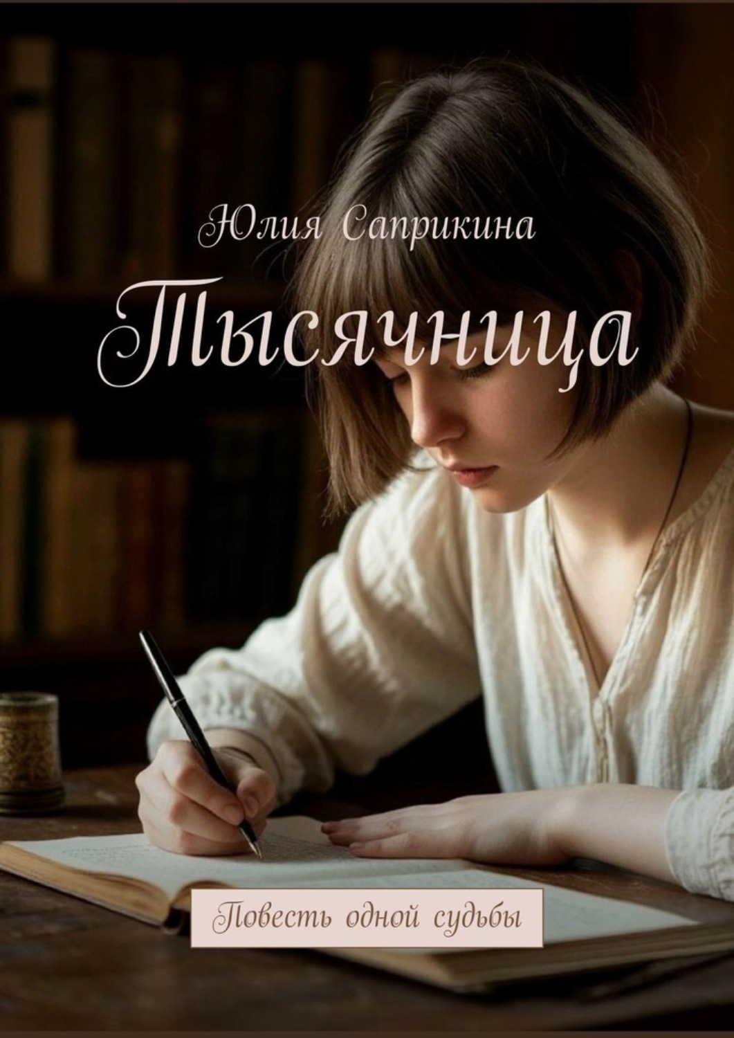 Обложка книги «Тысячница. Повесть одной судьбы»