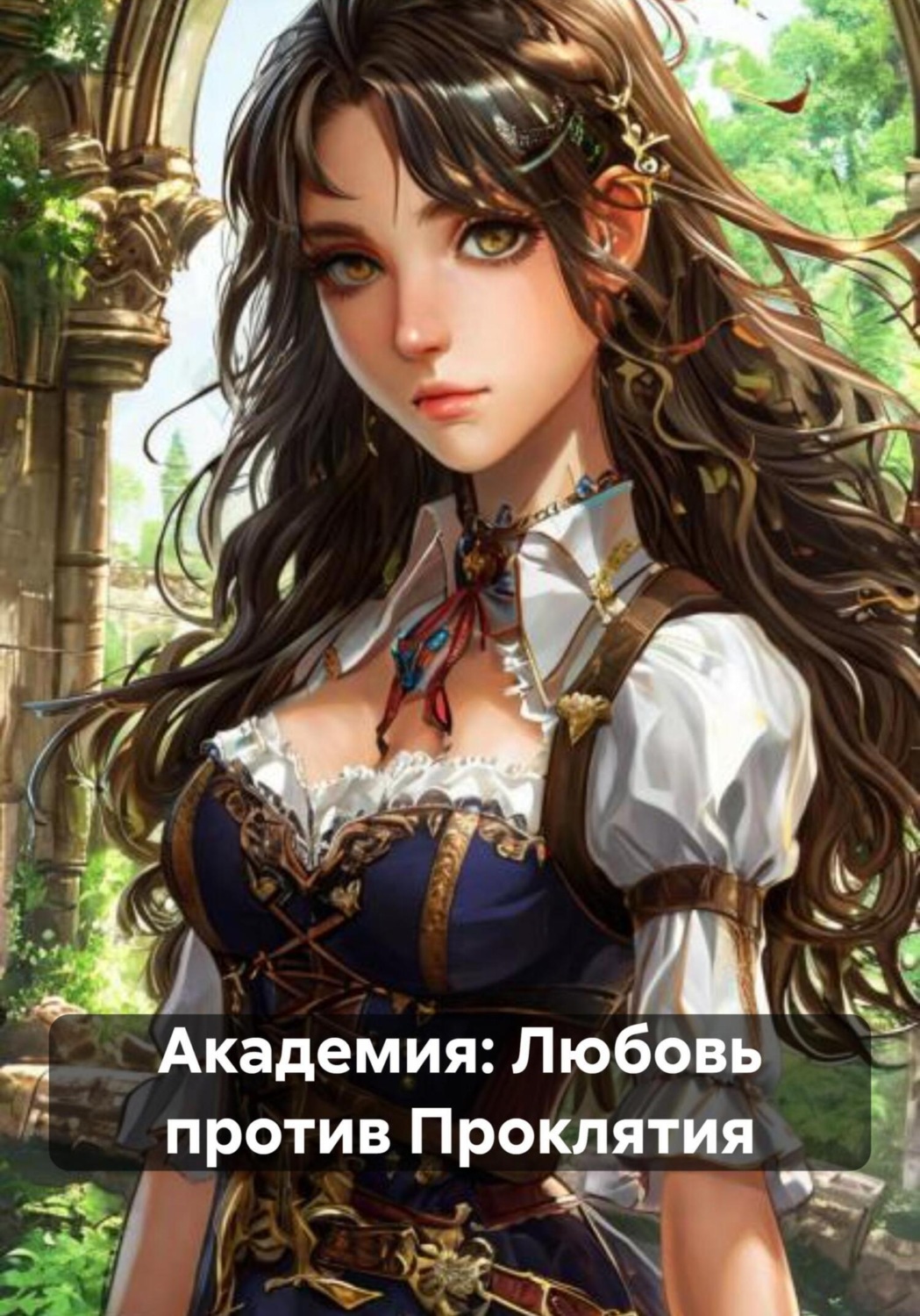 Обложка книги «Академия: Любовь против Проклятия»