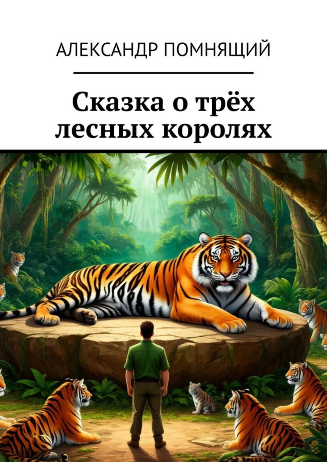 Обложка книги «Сказка о трёх лесных королях»