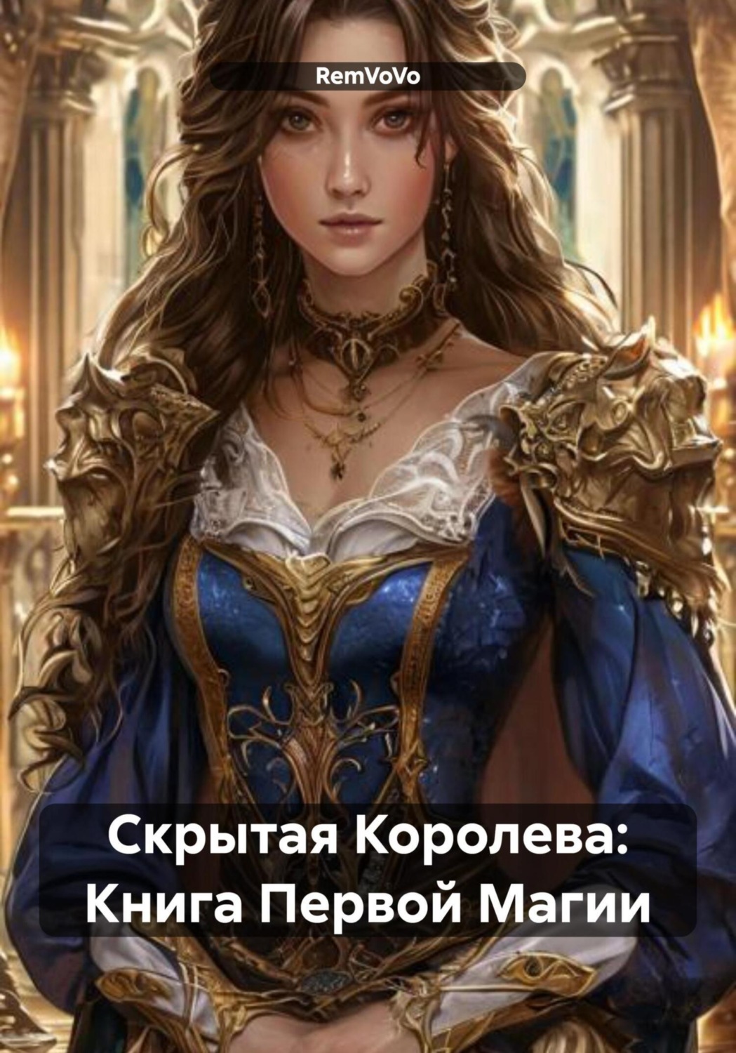 Обложка книги «Скрытая Королева: Книга Первой Магии»