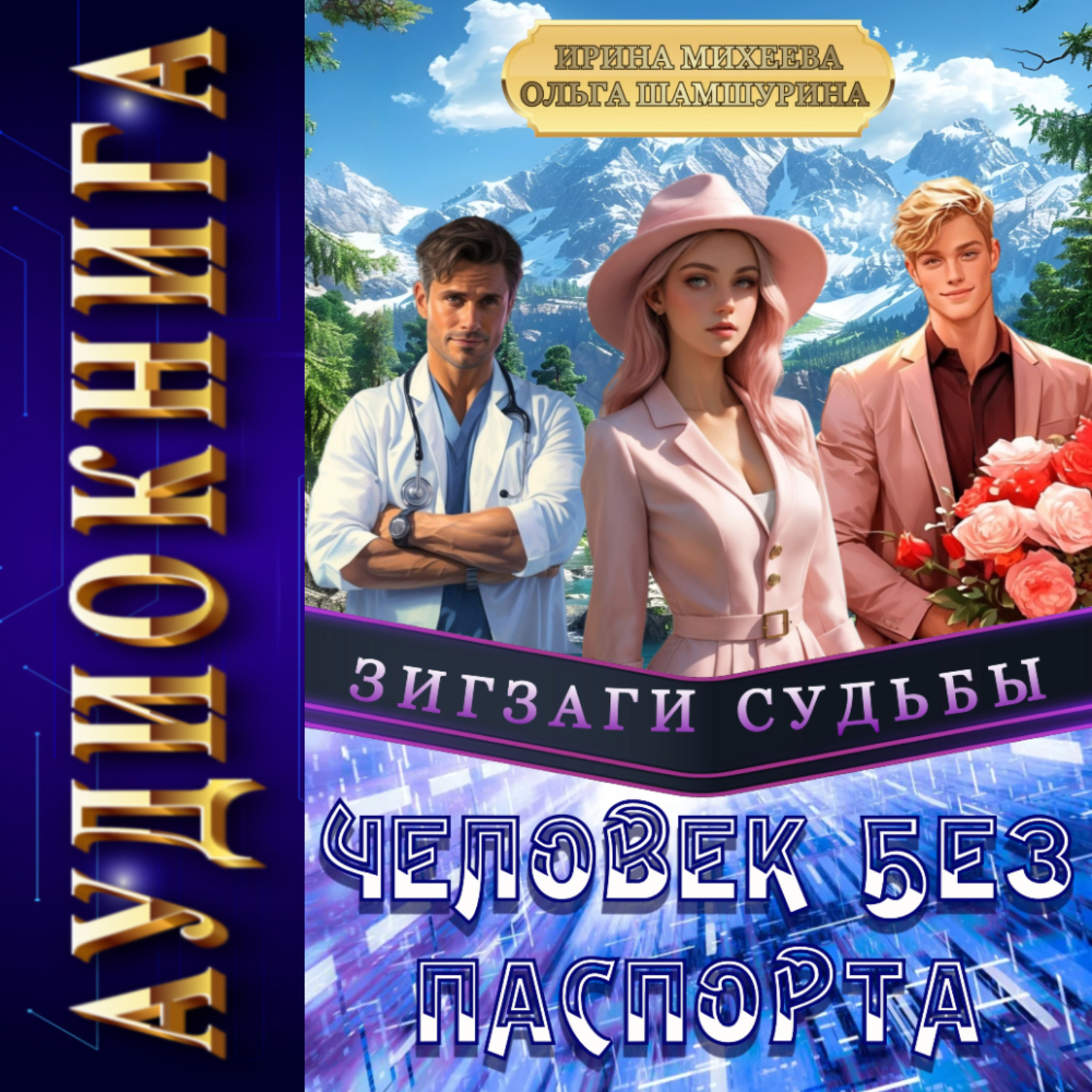 Обложка книги «Зигзаги судьбы.Человек без паспорта»