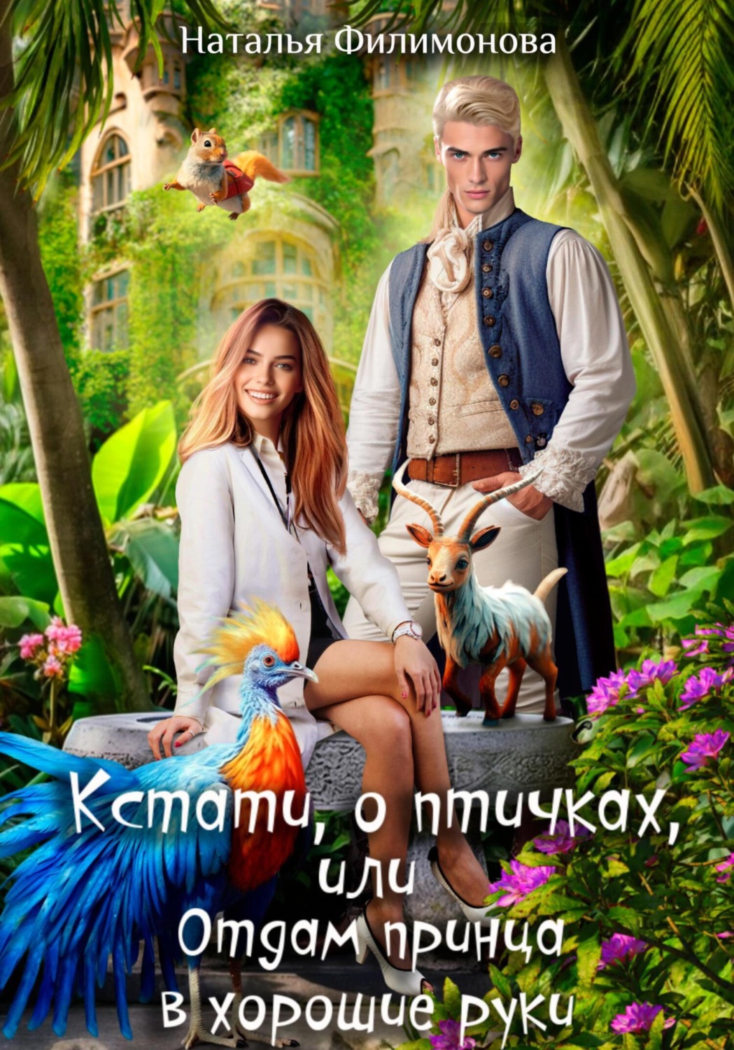 Обложка книги «Кстати, о птичках, или Отдам принца в хорошие руки!»