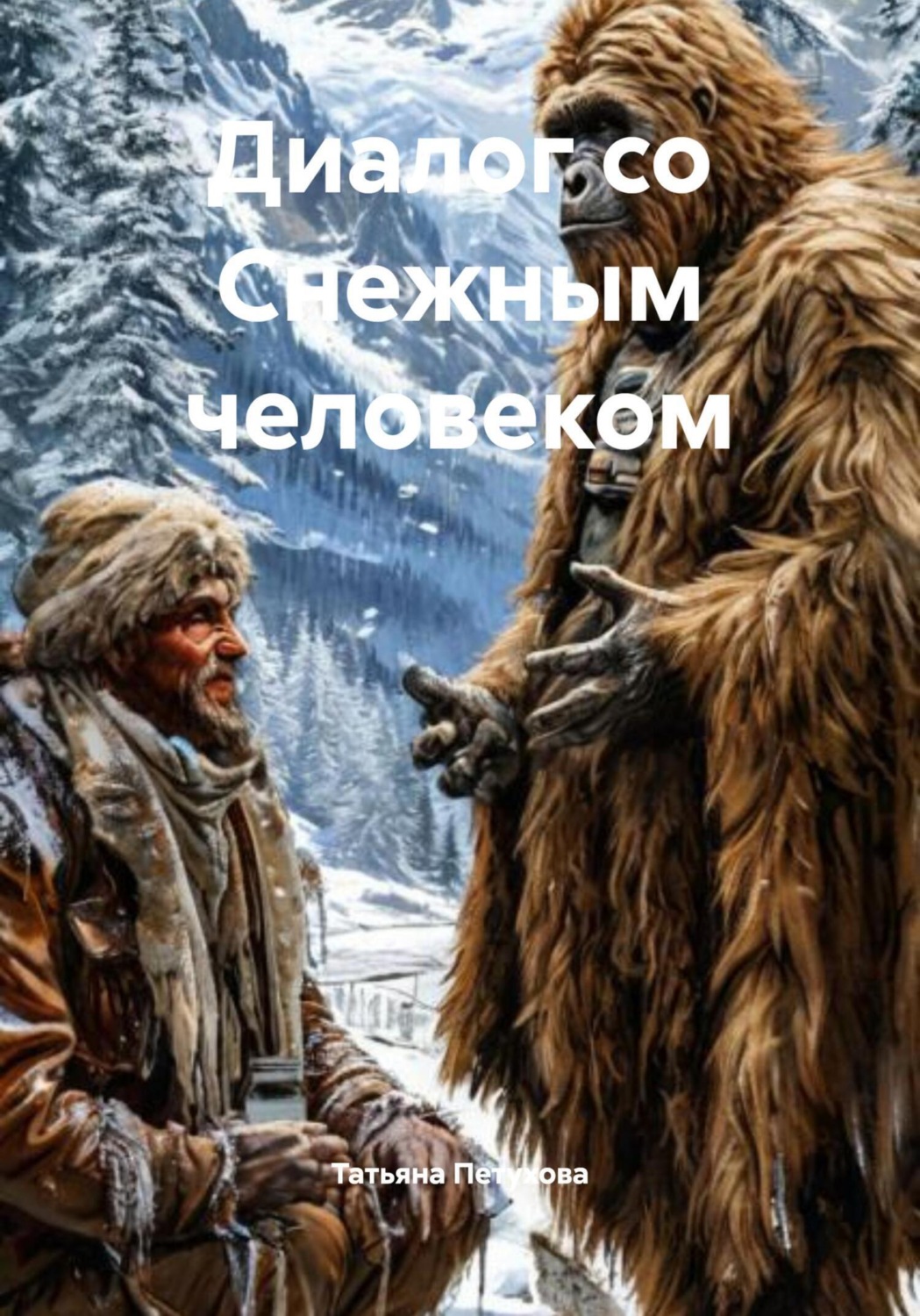 Обложка книги «Диалог со Снежным человеком»