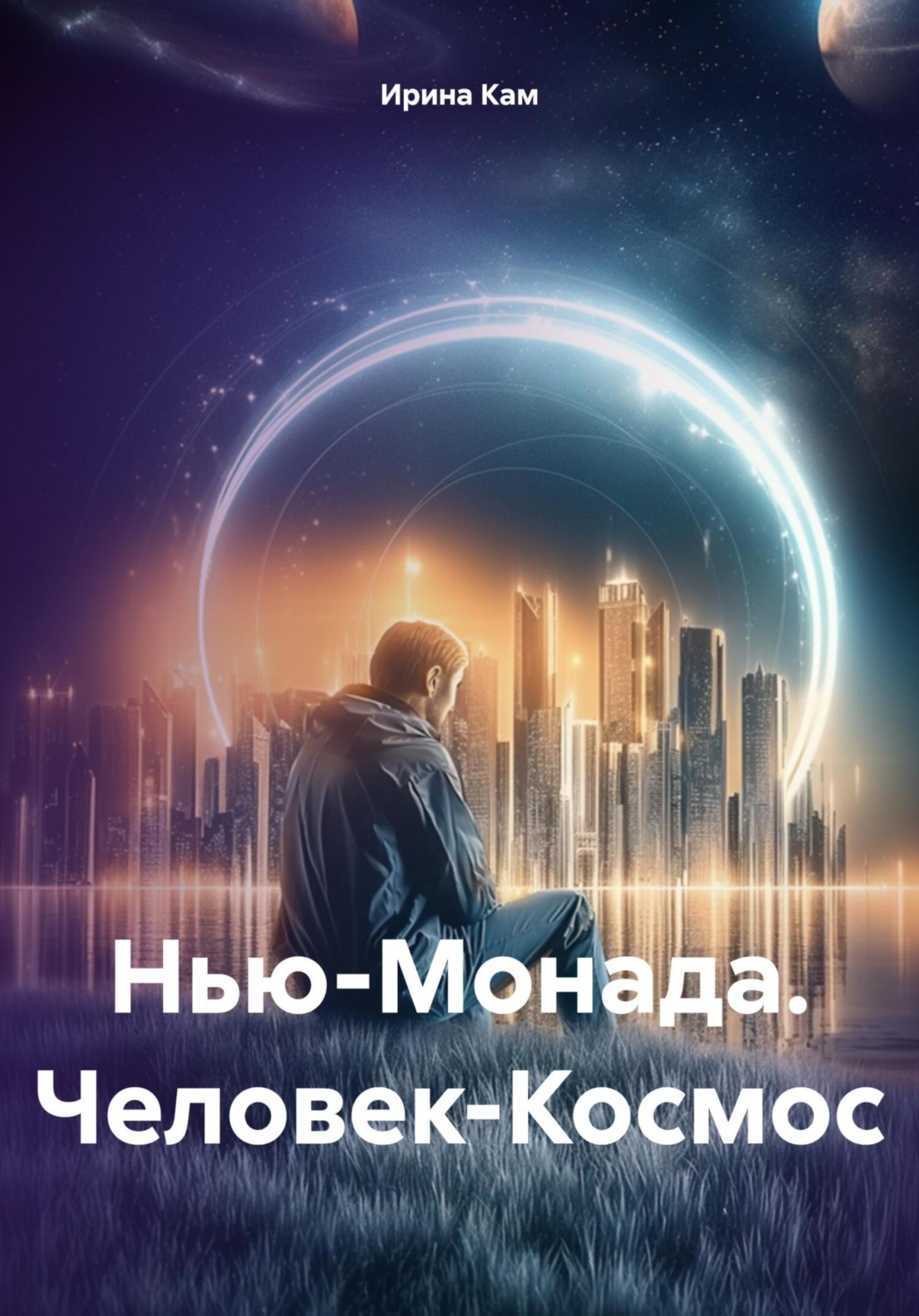 Обложка книги «Нью-Монада. Человек-Космос»