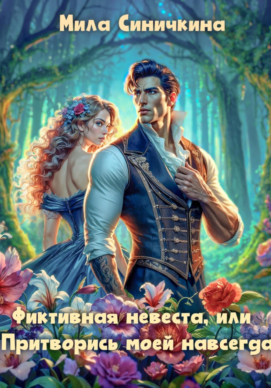 Обложка книги «Фиктивная невеста, или Притворись моей навсегда»