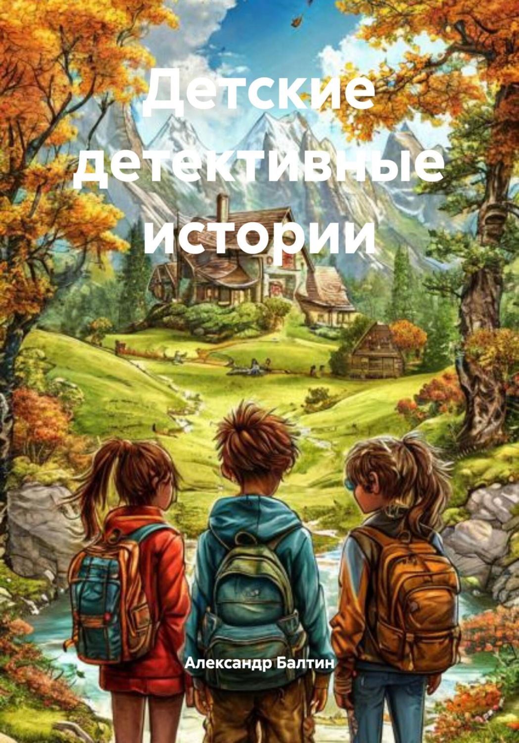 Обложка книги «Детские детективные истории»