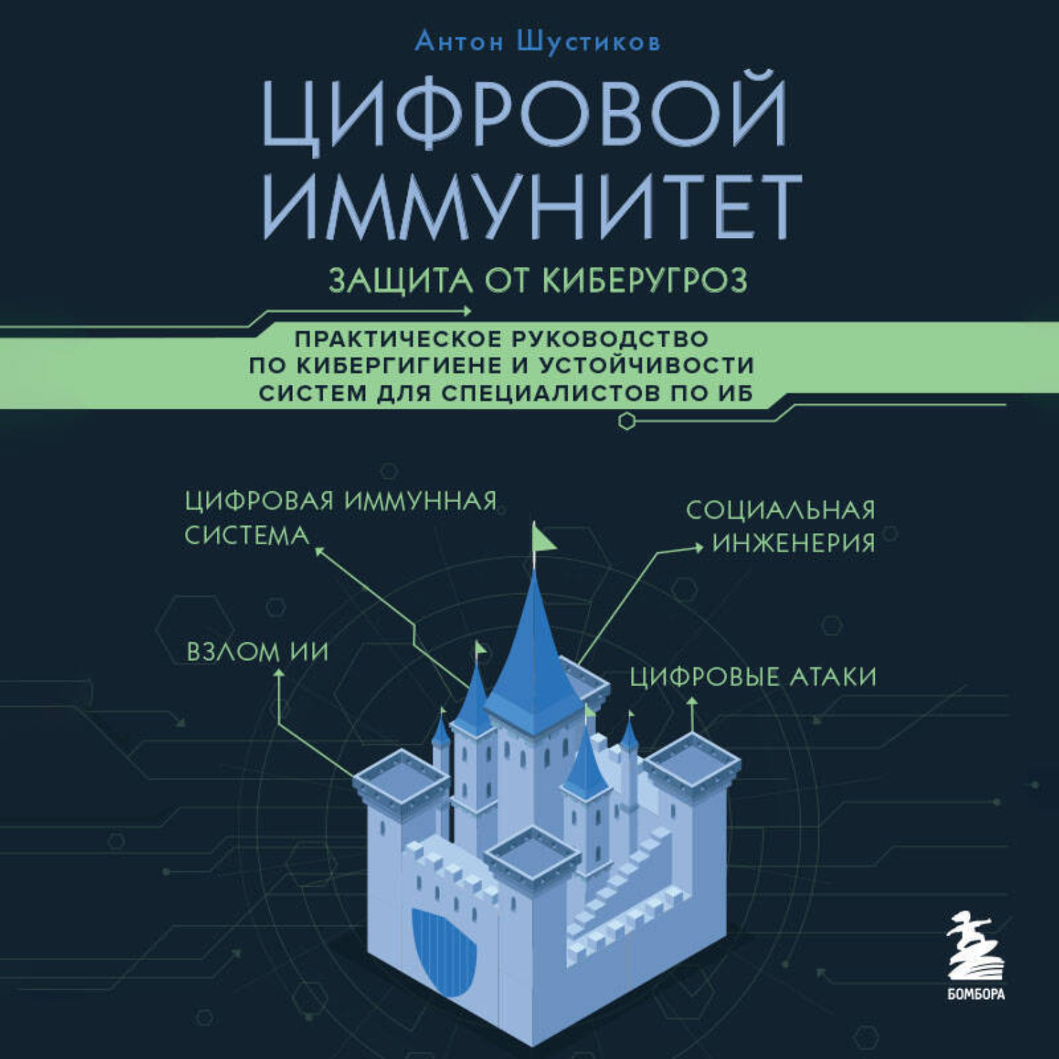 Обложка книги «Цифровой иммунитет: защита от киберугроз. Практическое руководство по кибергигиене и устойчивости систем для специалистов по ИБ»