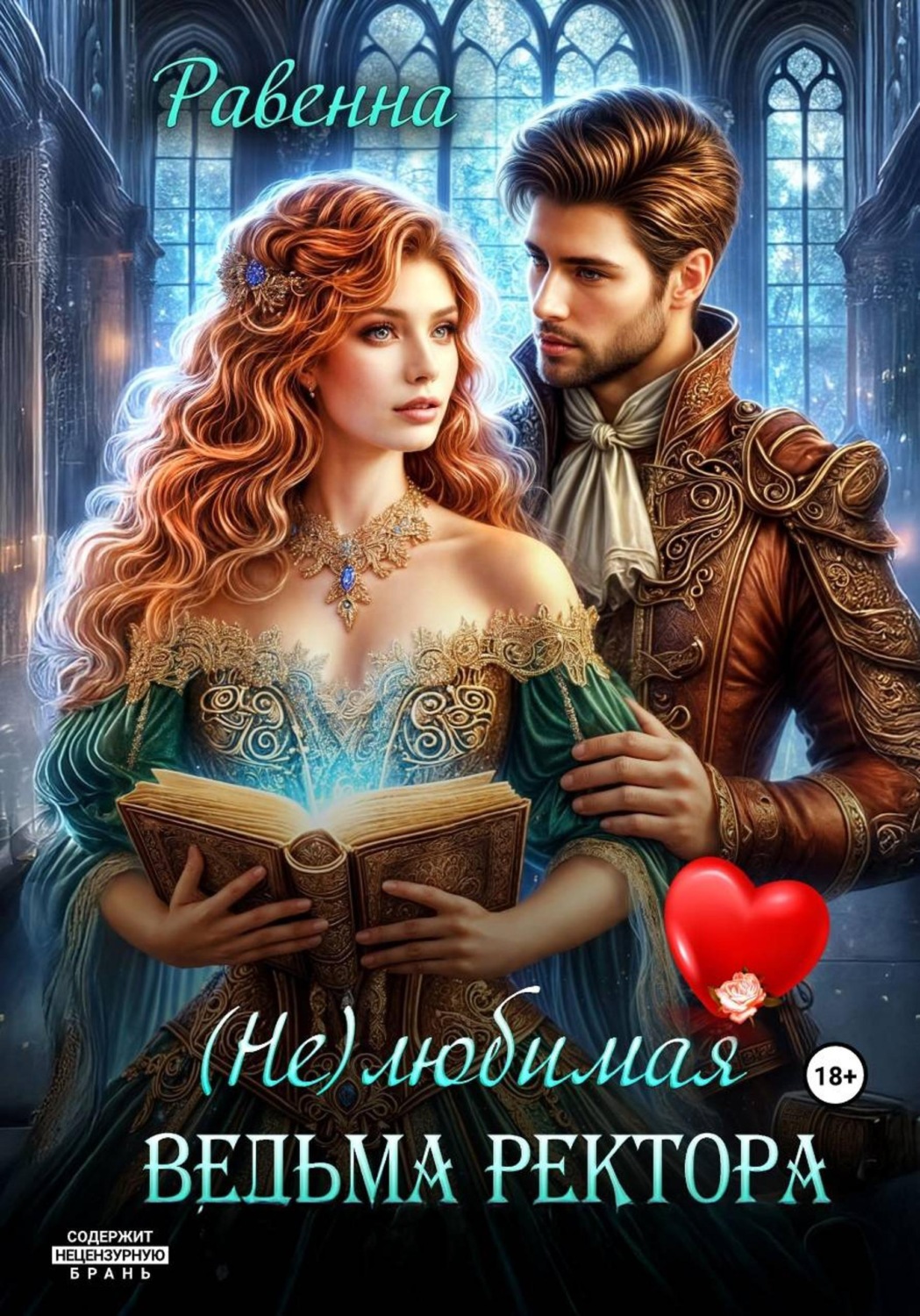 Обложка книги «(Не)любимая ведьма ректора»