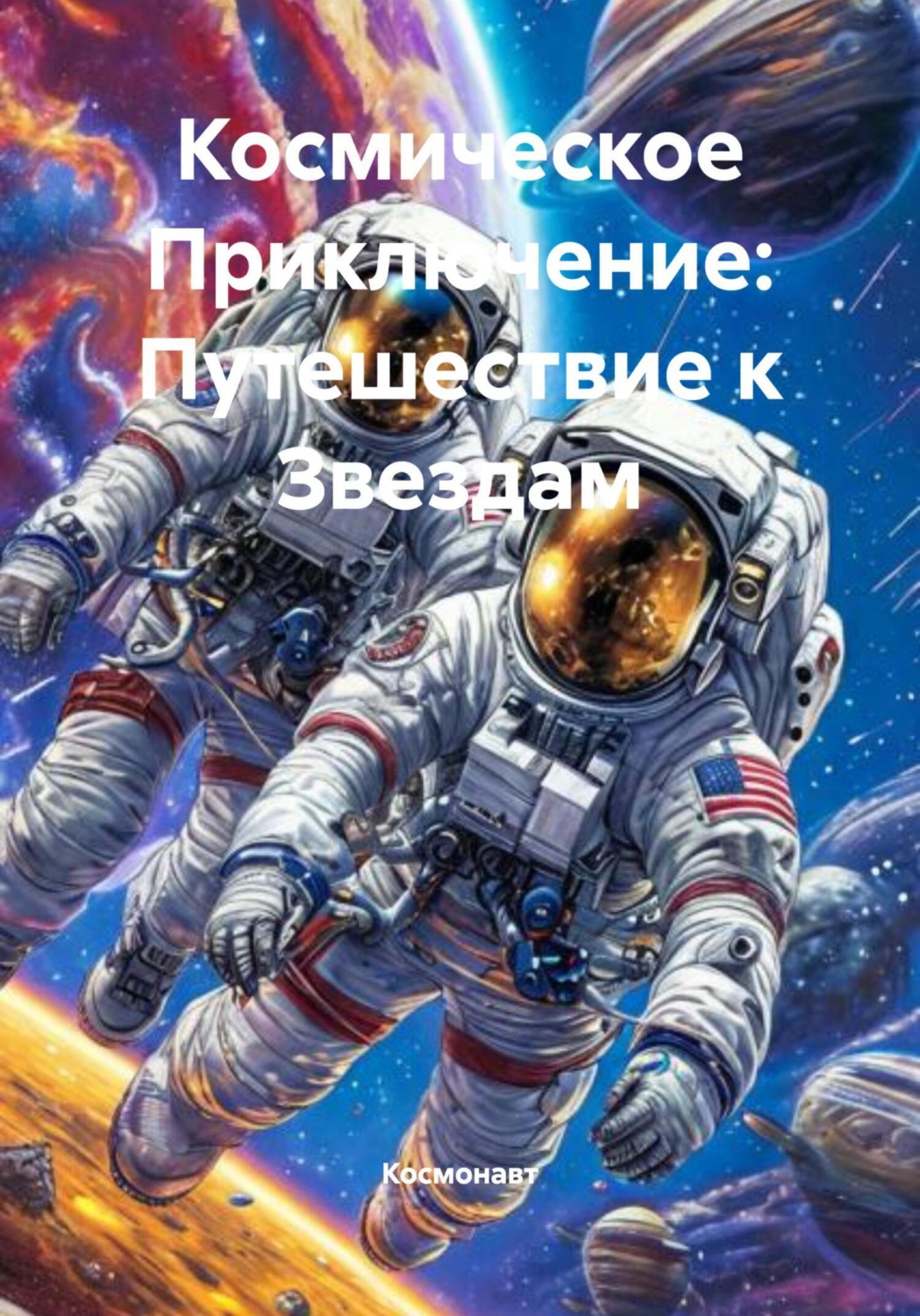 Обложка книги «Космическое Приключение: Путешествие к Звездам»