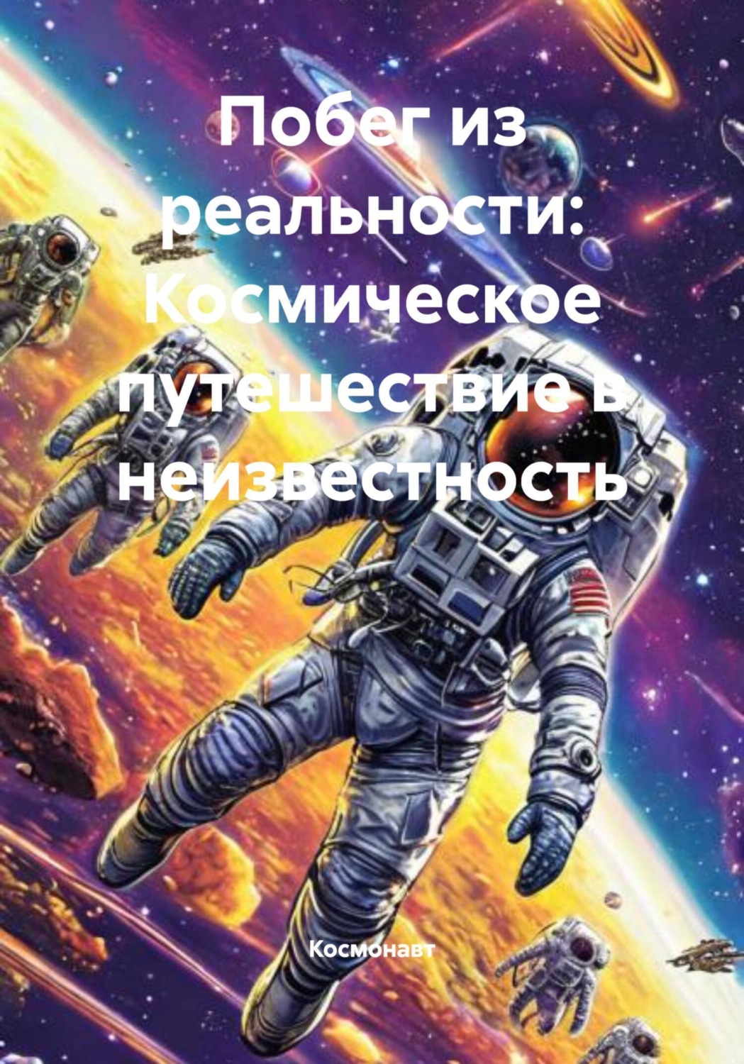 Обложка книги «Побег из реальности: Космическое путешествие в неизвестность»