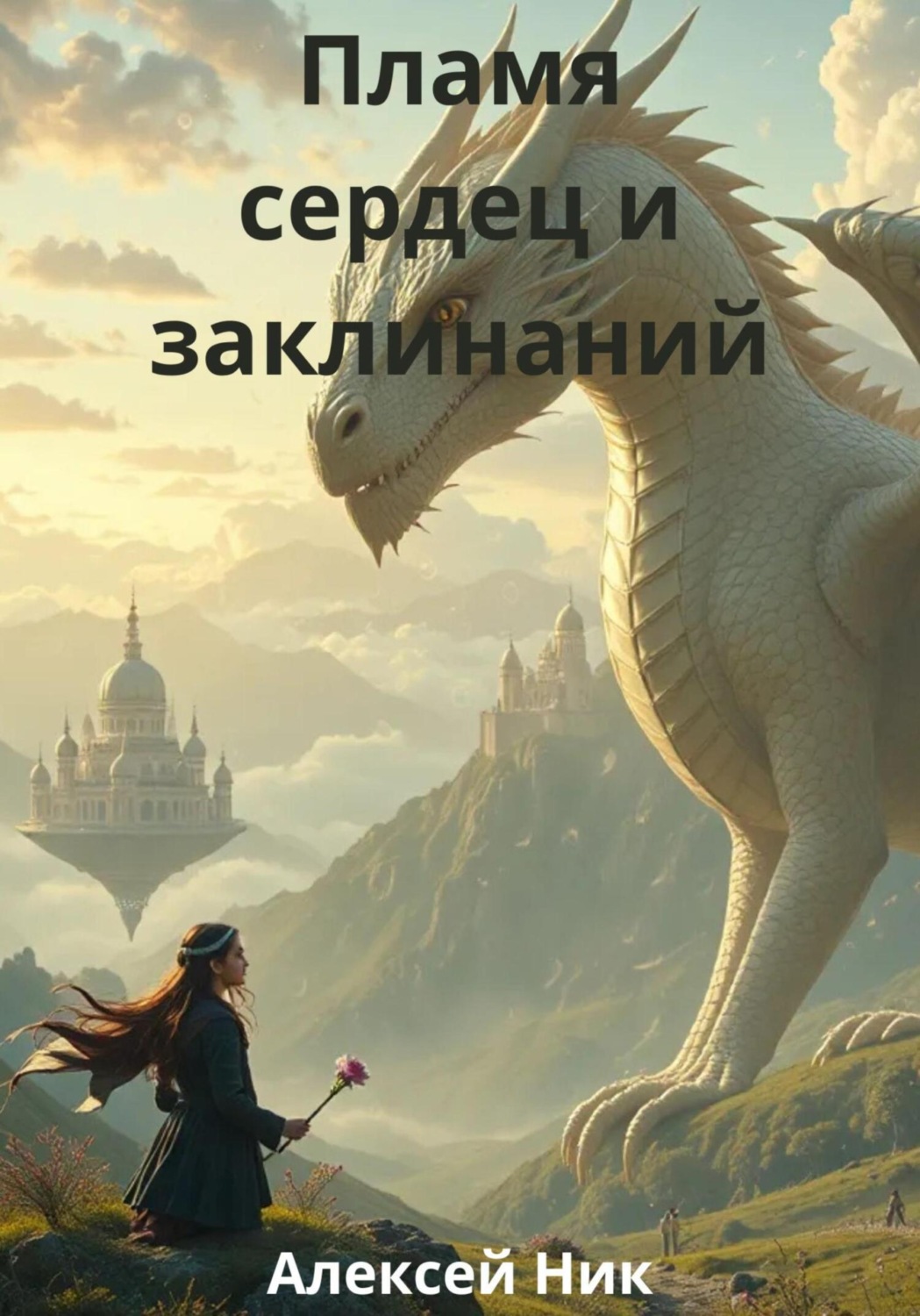 Обложка книги «Пламя сердец и заклинаний»