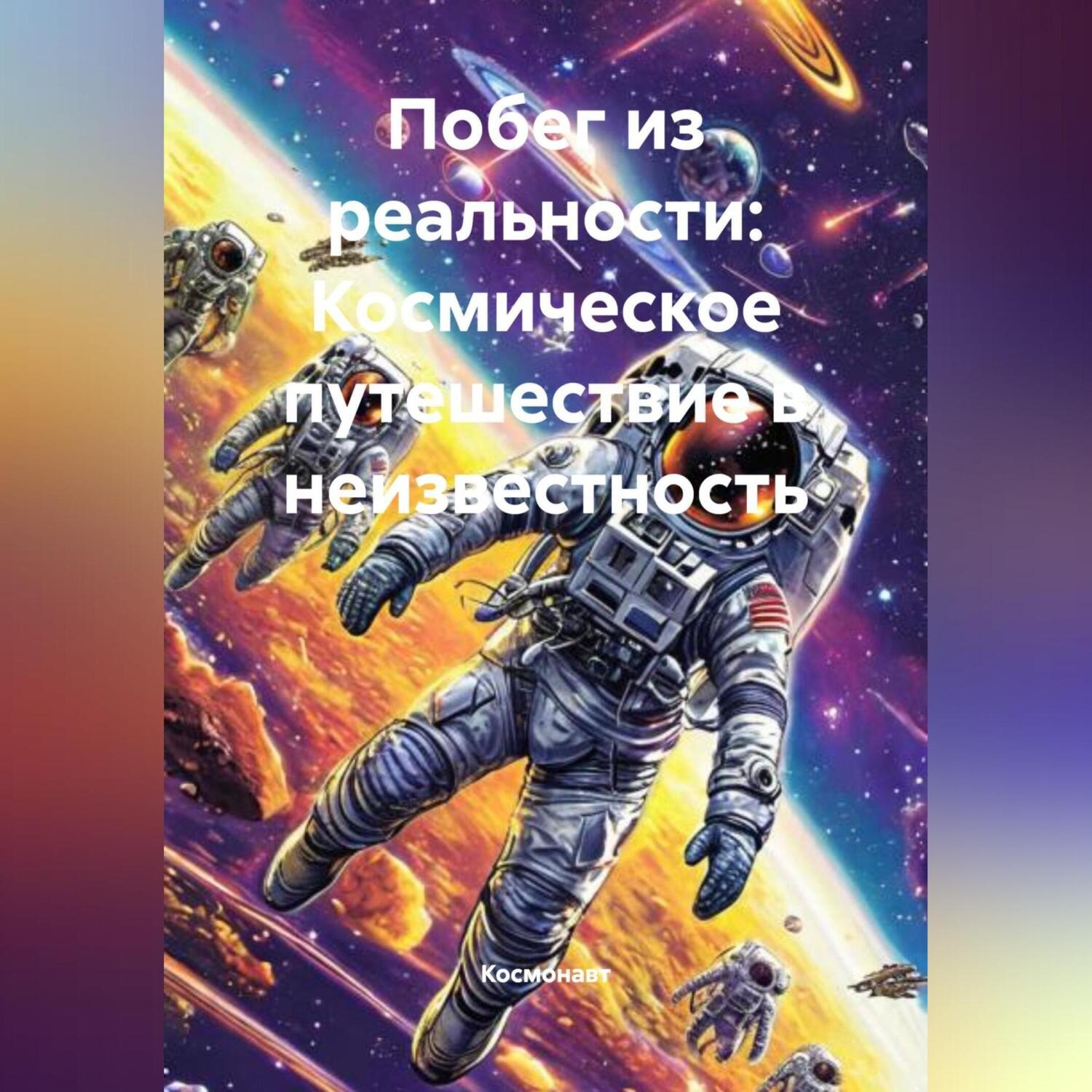 Обложка книги «Побег из реальности: Космическое путешествие в неизвестность»