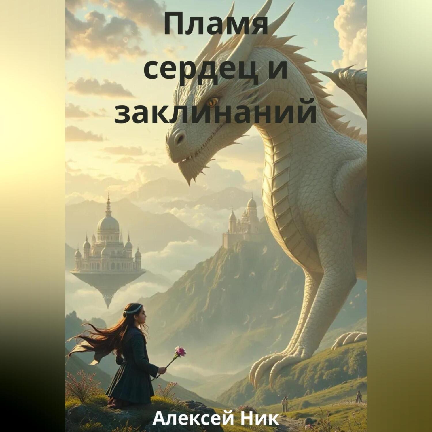 Обложка книги «Пламя сердец и заклинаний»