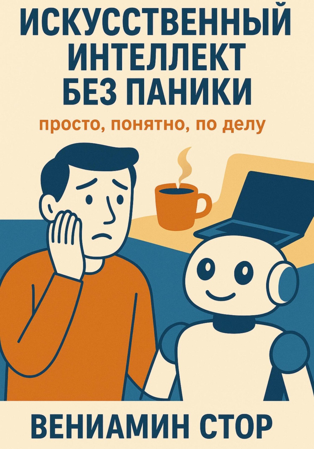 Обложка книги «Искусственный интеллект без паники»