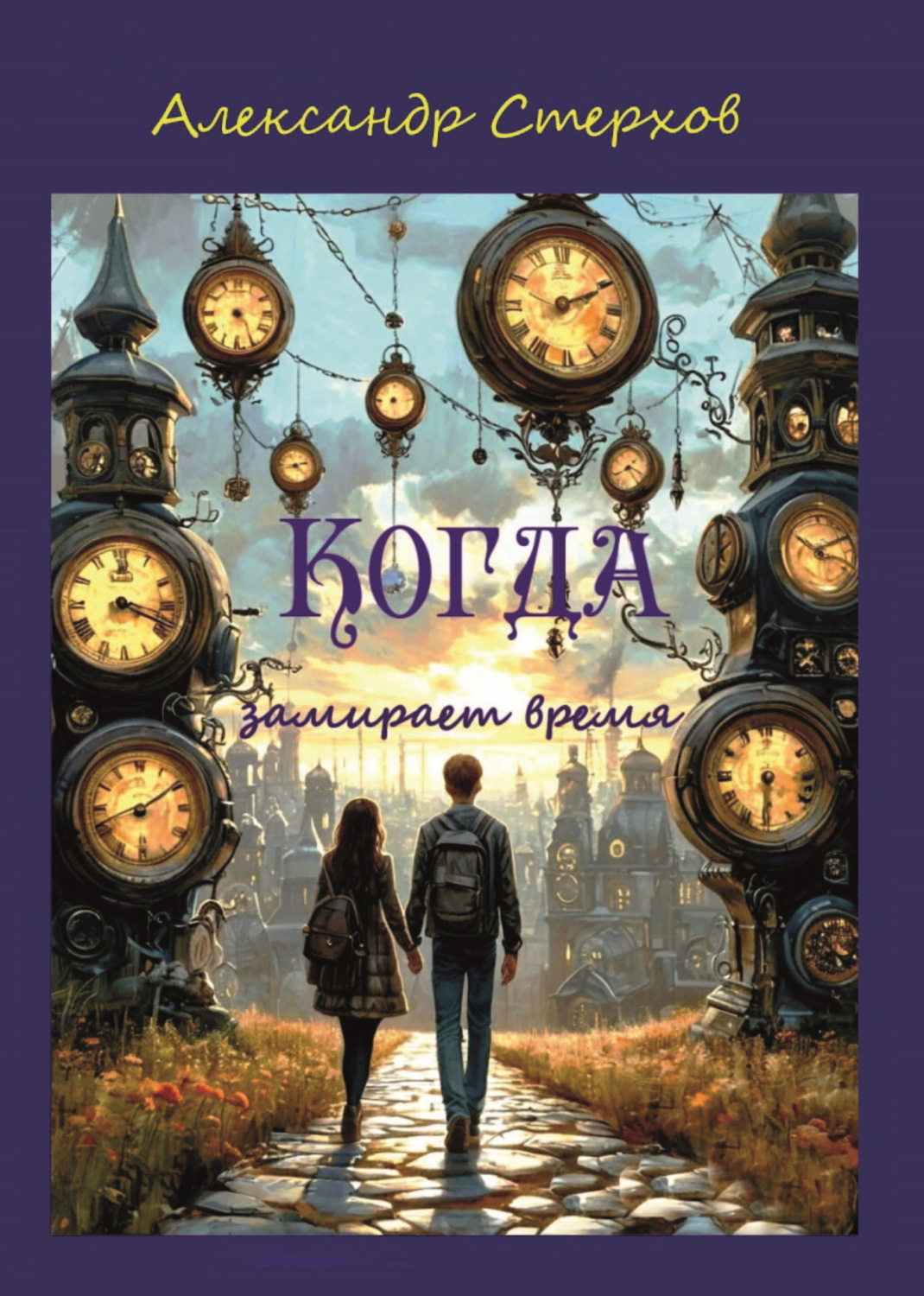 Обложка книги «Когда замирает время»