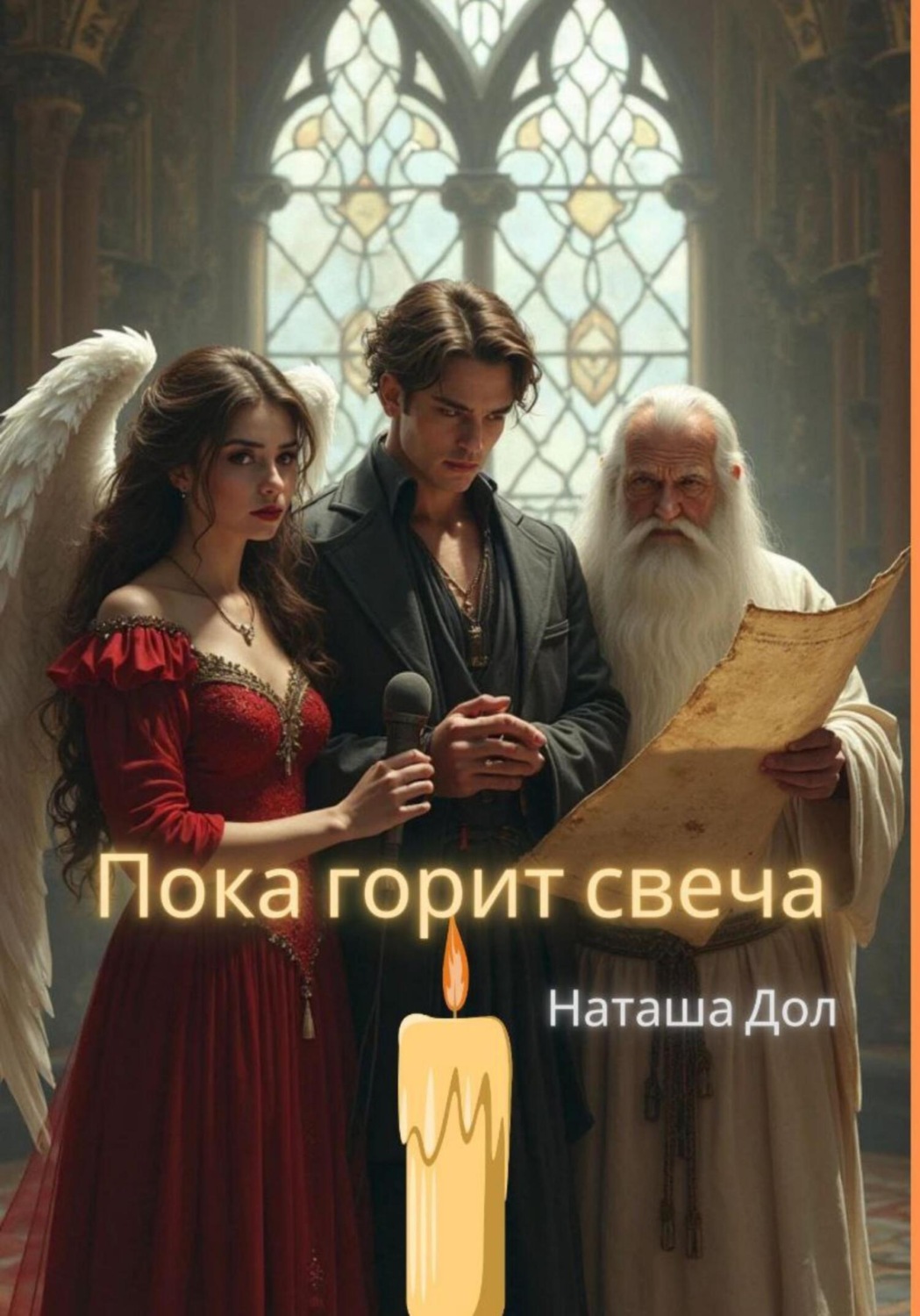 Обложка книги «Пока горит свеча»