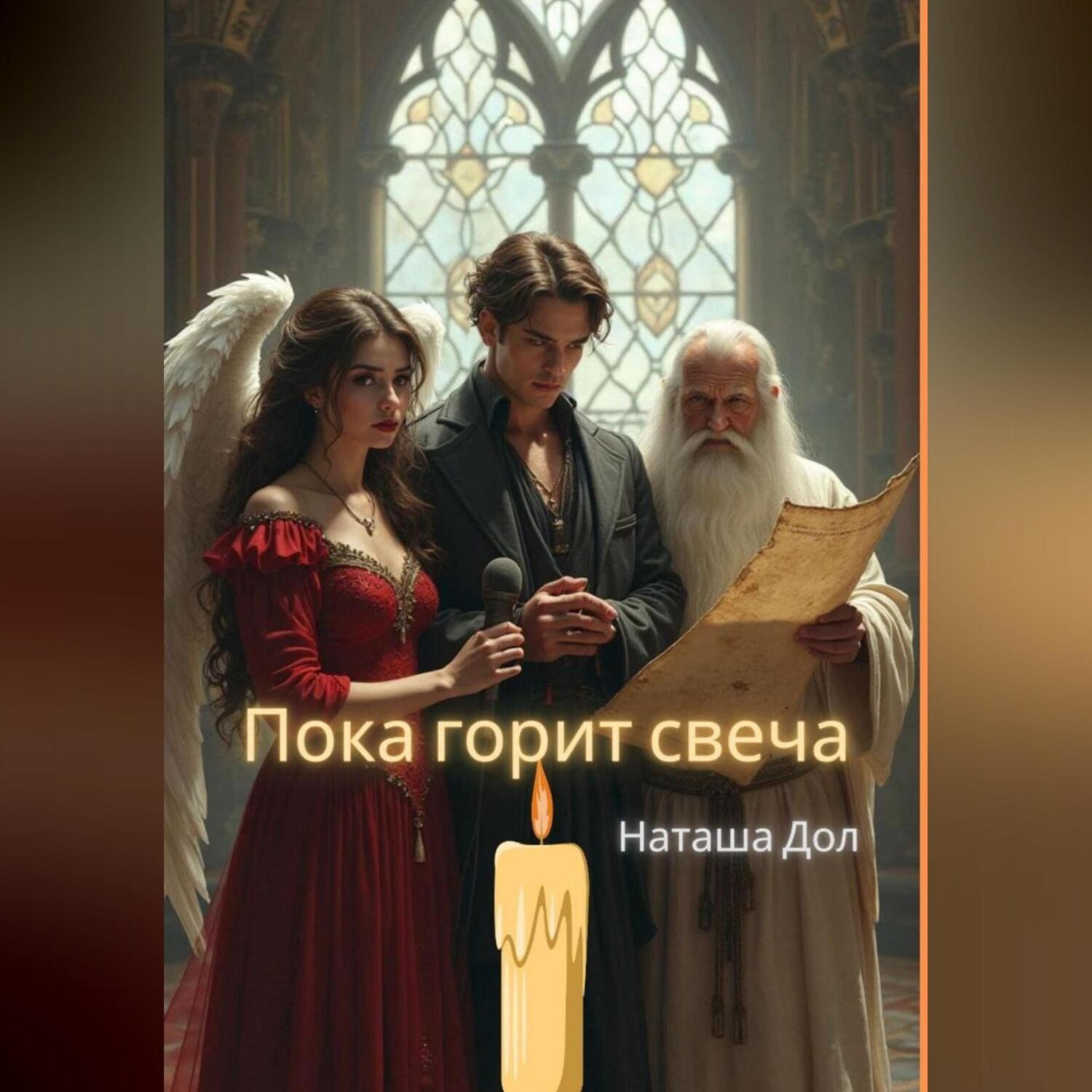 Обложка книги «Пока горит свеча»