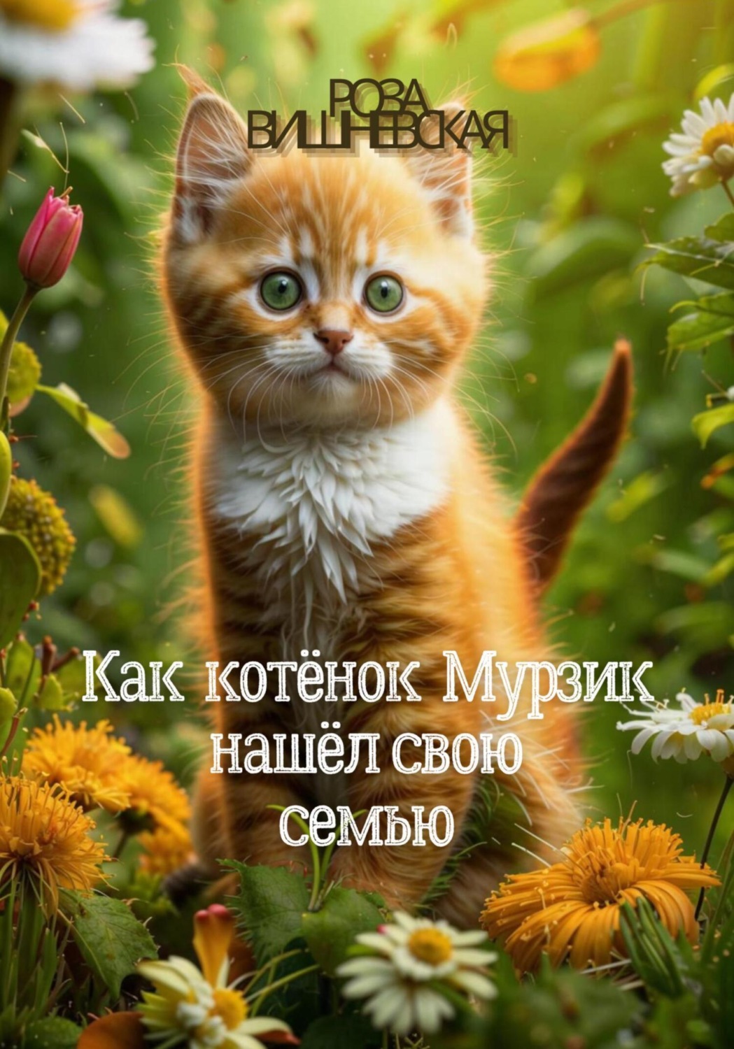 Обложка книги «Как котенок Мурзик нашёл свою семью»