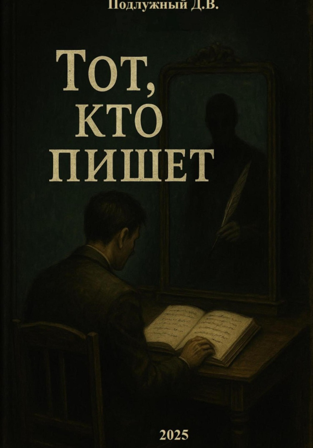 Обложка книги «Тот, кто пишет»